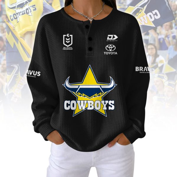 PREMIUM NRL X NQC Woman Waffle Classic Hoodie NDT NQK 240326