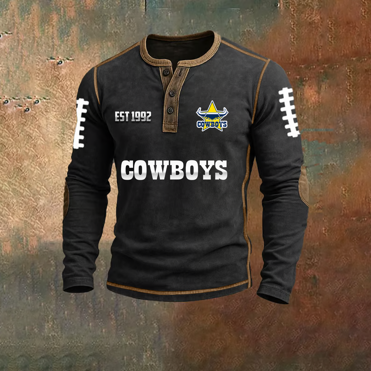 PREMIUM NRL X NQL LONG SLEEVE SHIRT NDT TDT