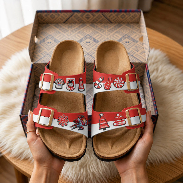 PREMIUM NRL X SGID Birken-Inspired Double-Strap Sandals For Summer Holiday NDT NTN 80526
