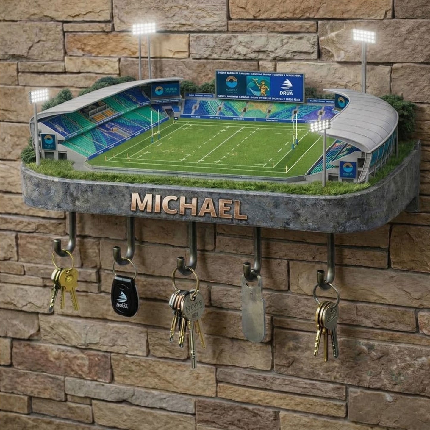 PREMIUM SRP X NSW Stadium Wood Key Hanger Limited Editions NDT NTN