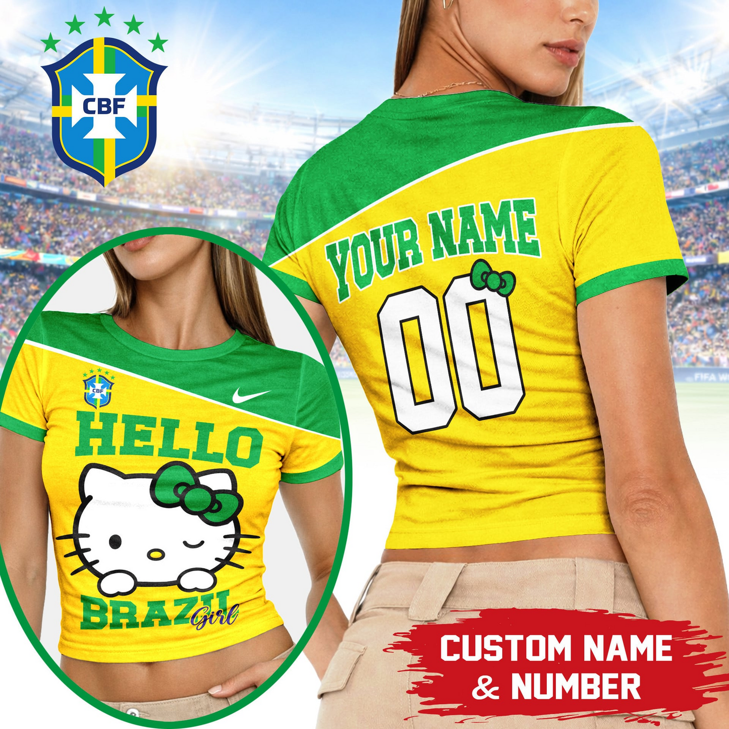 PREMIUM WC26 X BRA Play Cute 3D Baby Tee NDT VHM 190526