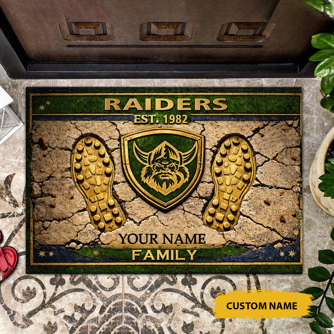 PREMIUM X CR Doormat Personalized Limited Edition For Home NDT NTN