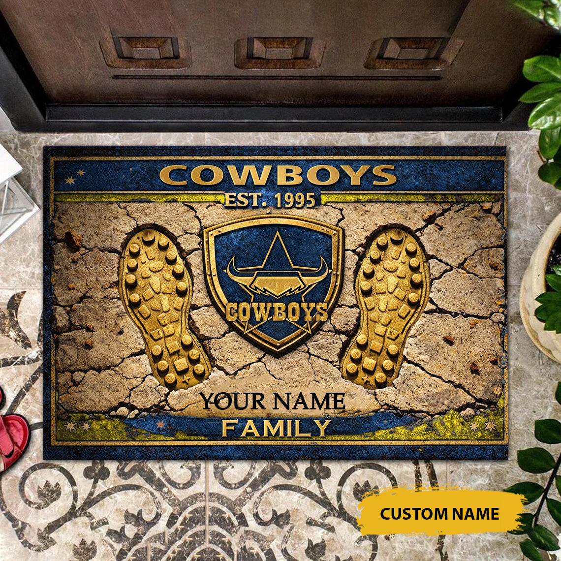 PREMIUM X NQC Doormat Personalized Limited Edition For Home NDT NTN