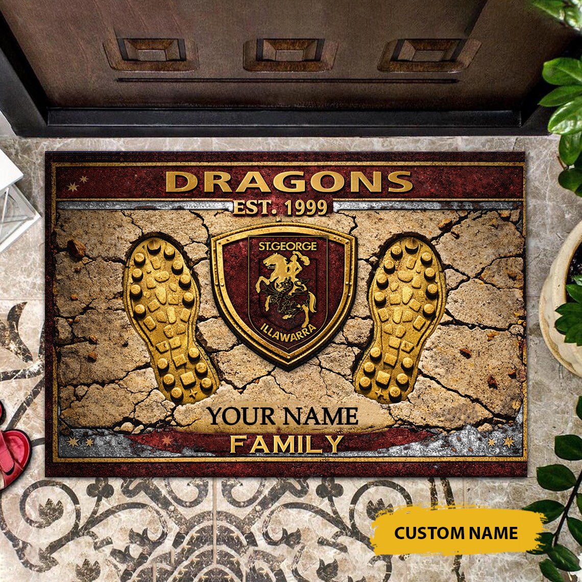 PREMIUM X SGID Doormat Personalized Limited Edition For Home NDT NTN