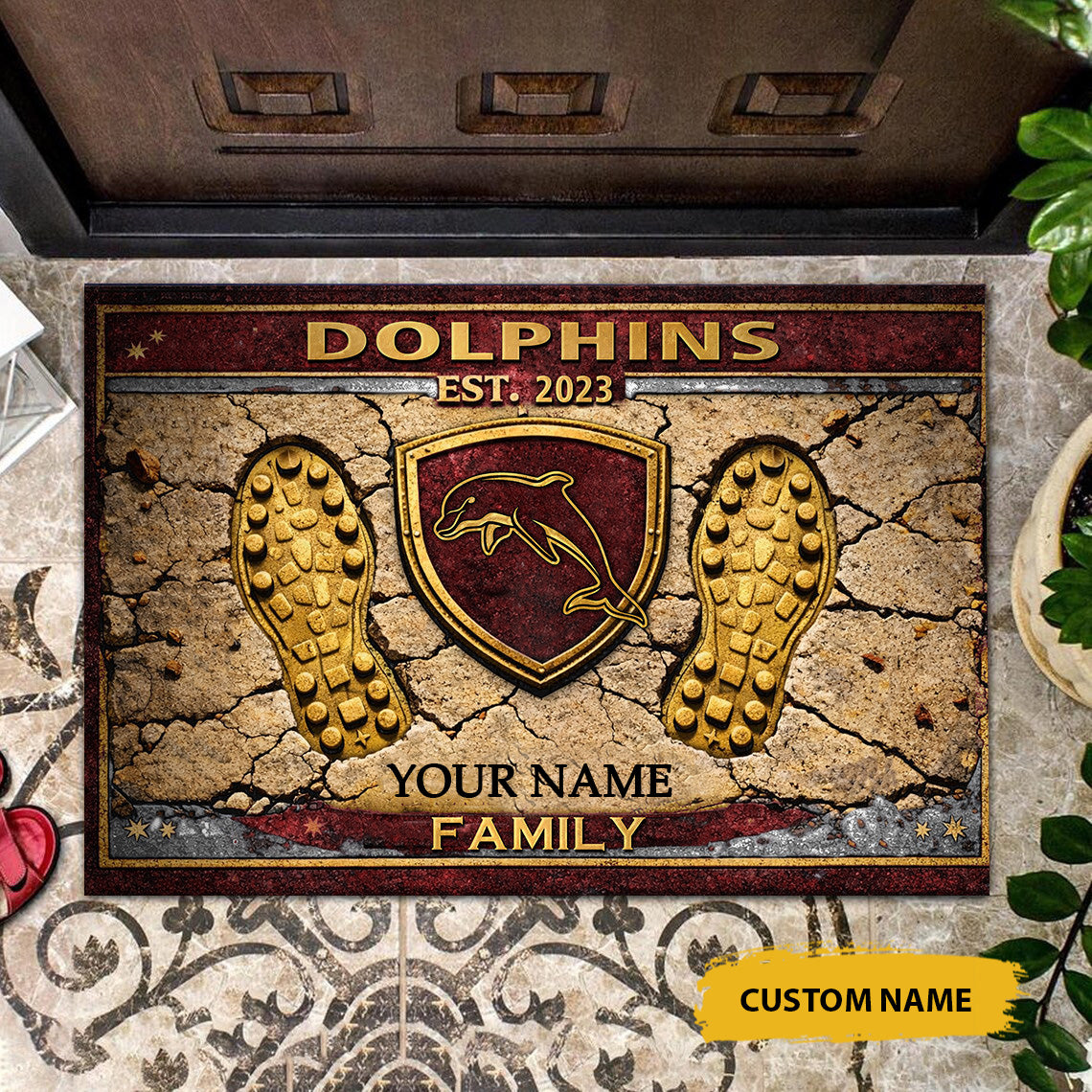PREMIUM X TD Doormat Personalized Limited Edition For Home NDT NTN