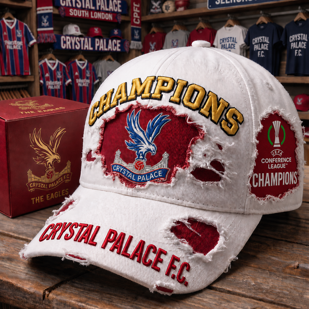 PREMIUM CRY X THANK FOR MEMORIES UEFA Conference League Winners HAT V1 NDT LVH 290526
