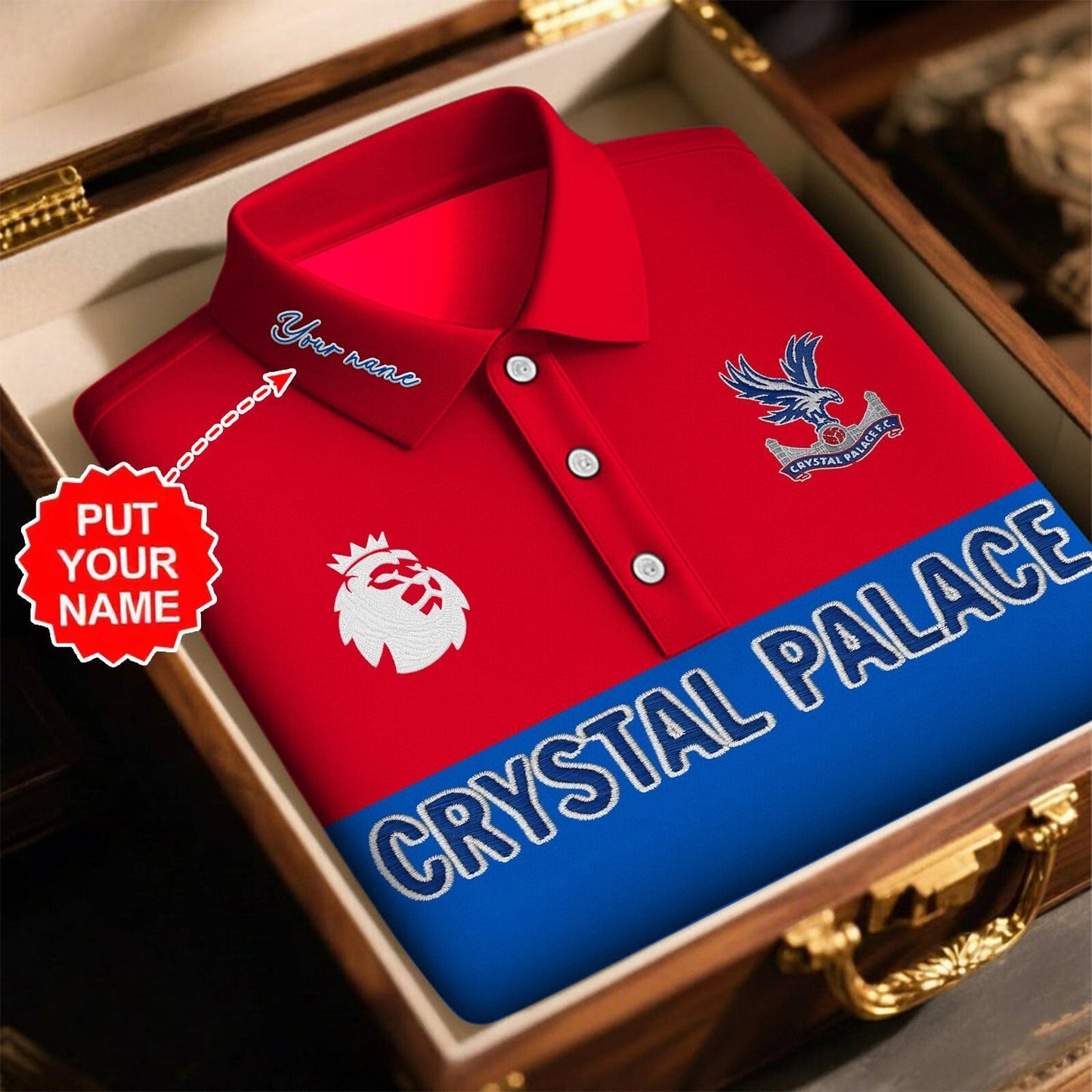 PREMIUM EPL X CRY ROYAL POLO SHIRT LIMITED EDITION V3 NDT NHM 120226