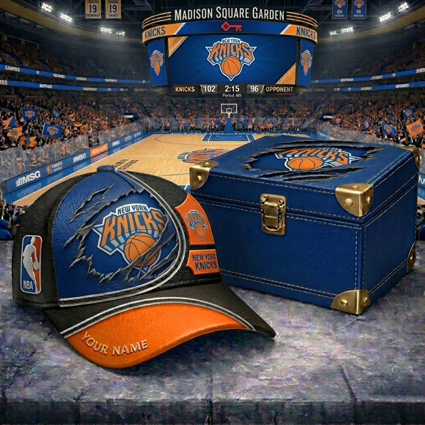 PREMIUM NBA X NYK THANK FOR MEMORIES CUSTOME HAT V5 LIMITED EDITION NDT NHM 300526