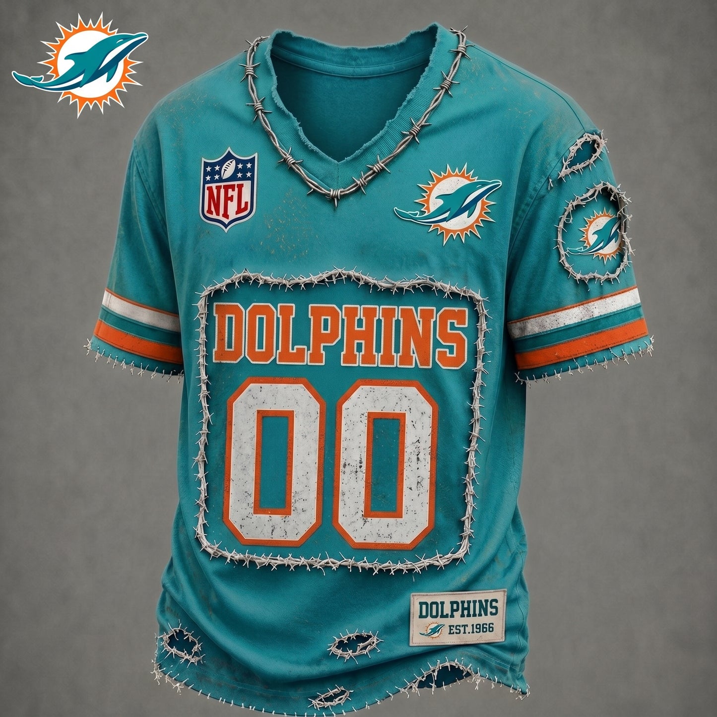 PREMIUM NFL X MD LUXURY V-NECK T-SHIRT CUSTOME NUMBER FOR SEASON SUMMER NDT VHM 200626