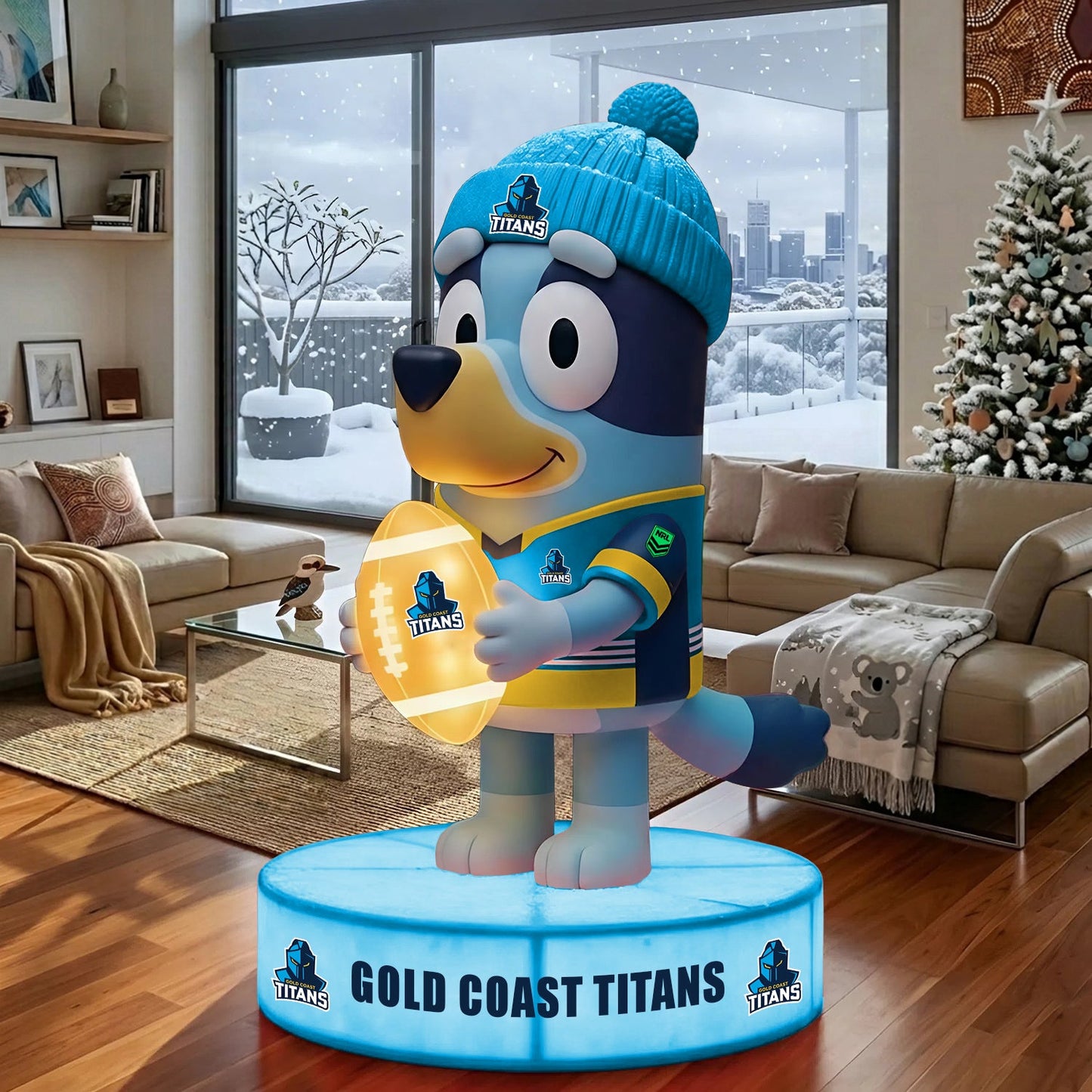 PREMIUM NRL X GCT BLUEY COLLECTIBLE STATUE DECOR FOR SWEET HOME LIMITED EDITION NDT NHM 250326