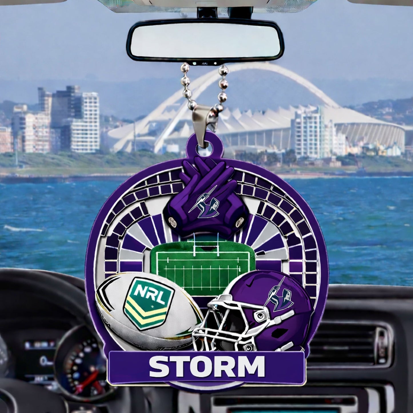 PREMIUM NRL X MS 3D STADIUM ON-BOARD GLORY ORNAMENT LIMITED EDITION NDT NHM 100326