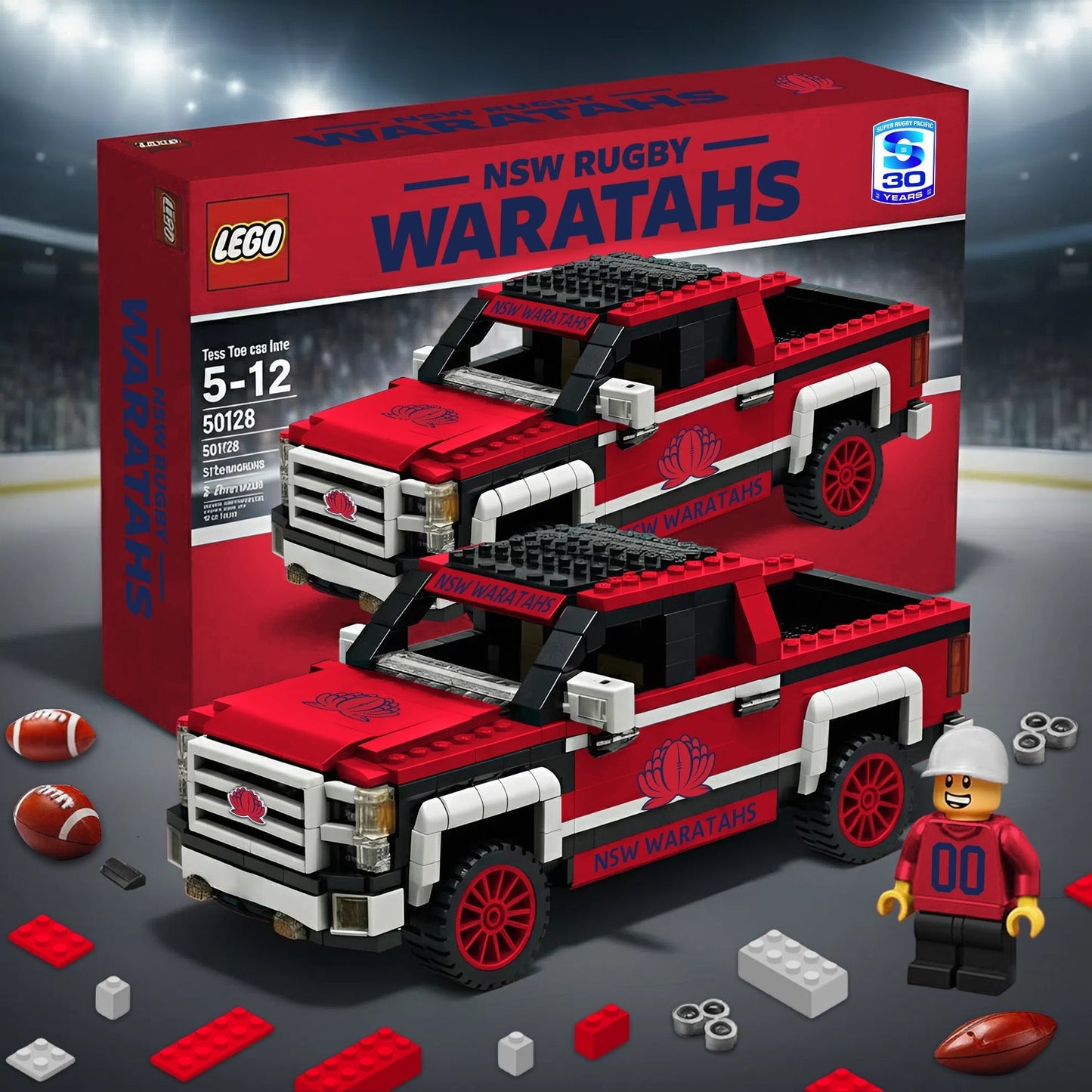 PREMIUM SPR X WAR CELEBRATING 30 YEARS 5D LEGO BUILDING BLOCK TRUCK LIMITED EDITION NDT NHM 260326