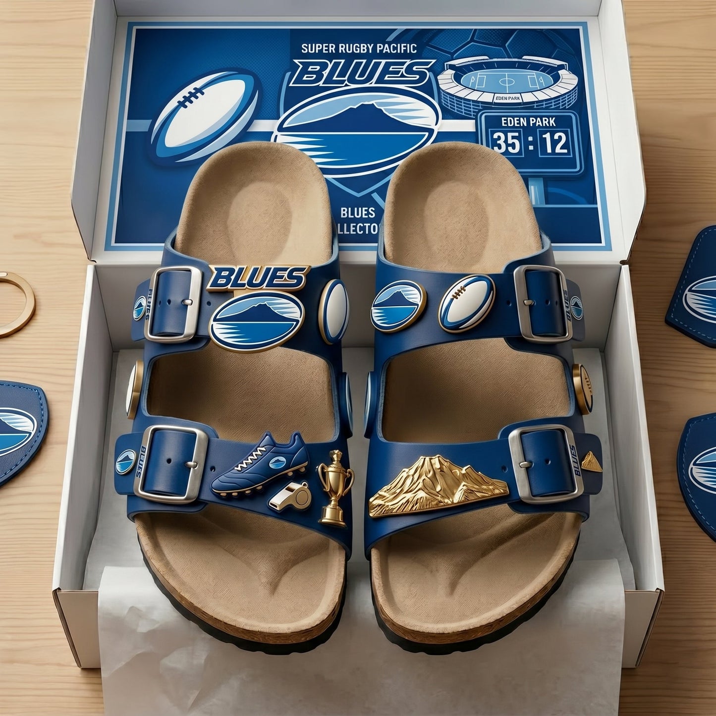 PREMIUM SRP X BLU Birken-Inspired Double-Strap Sandals For Summer Holiday NDT VHM 190526