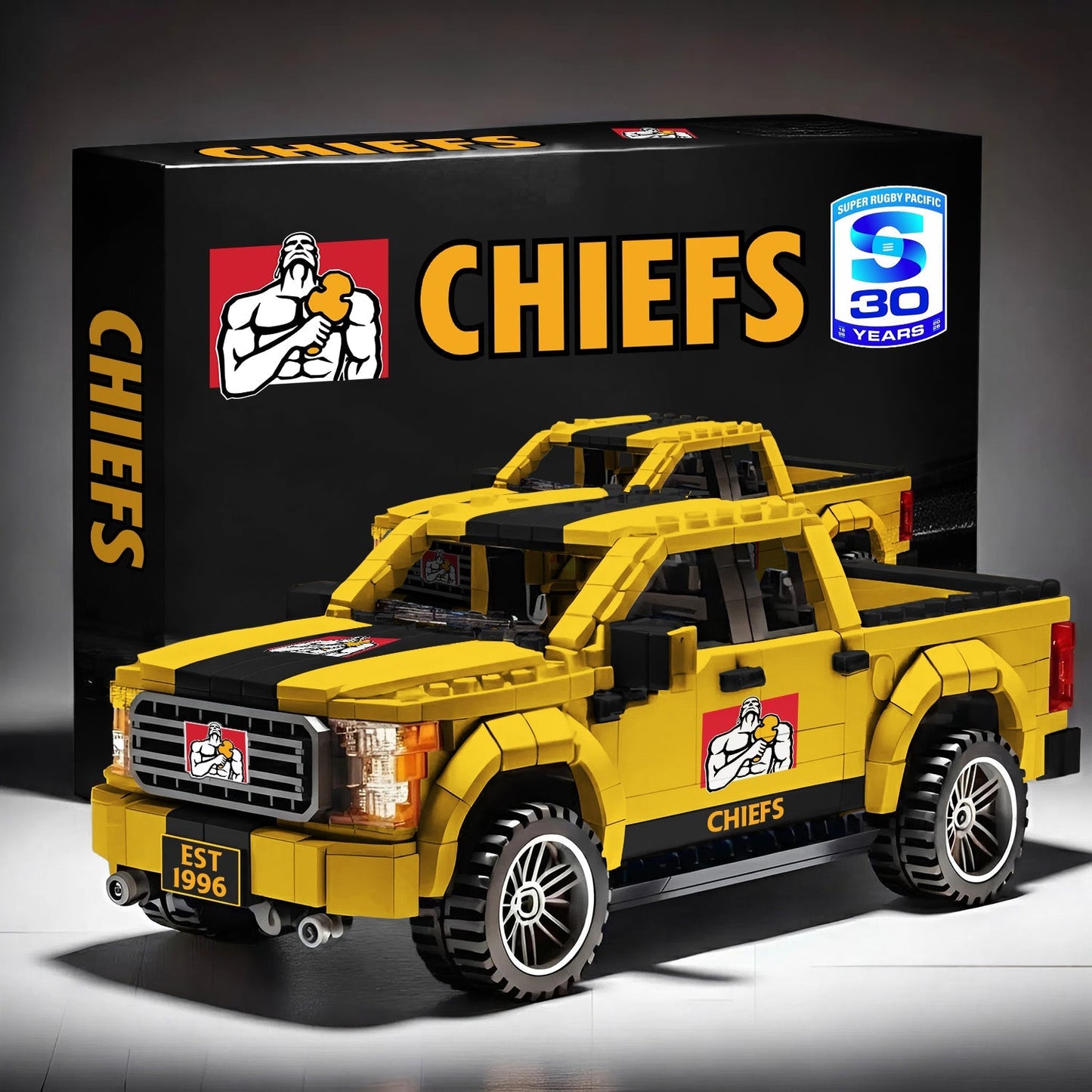 PREMIUM SRP X CHI 3D Racing Truck Model Building Block Set NDT NHM 160326