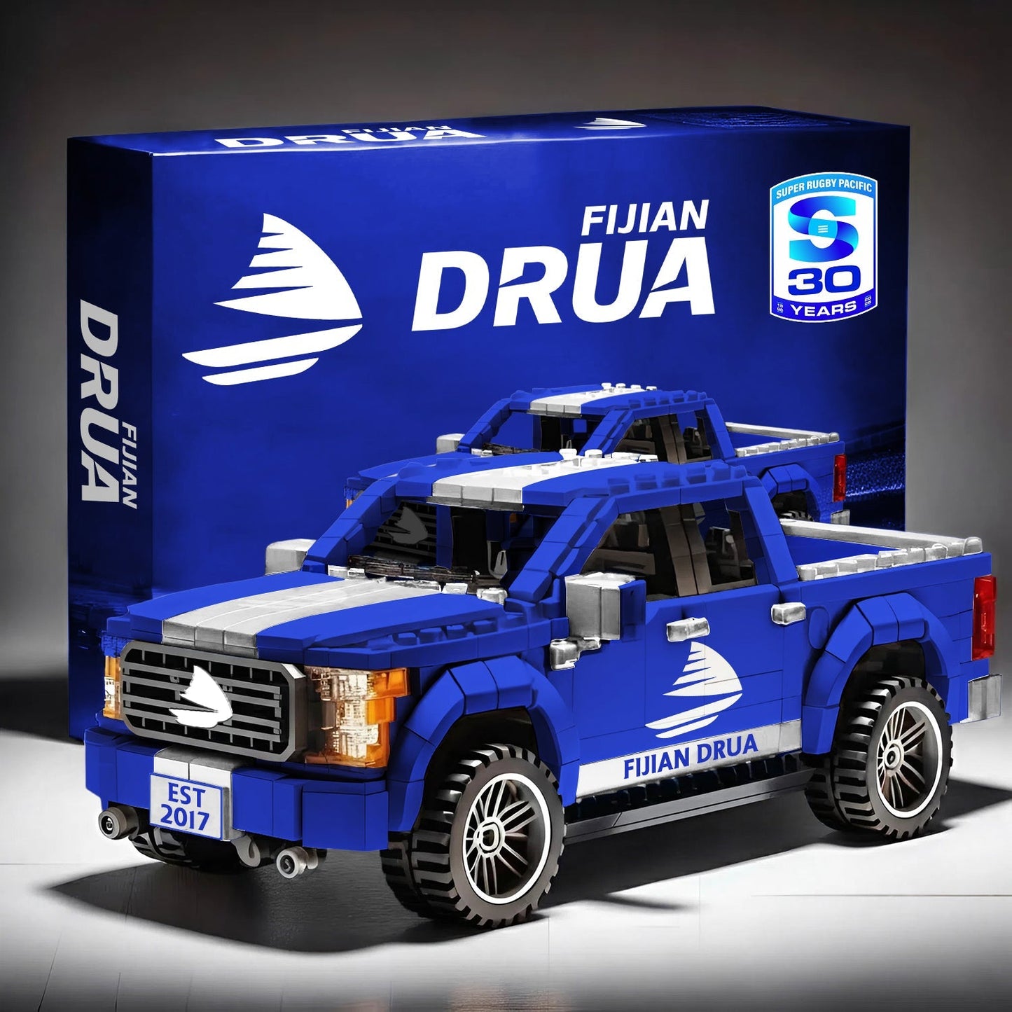 PREMIUM SRP X FD 3D Racing Truck Model Building Block Set NDT NHM 160326