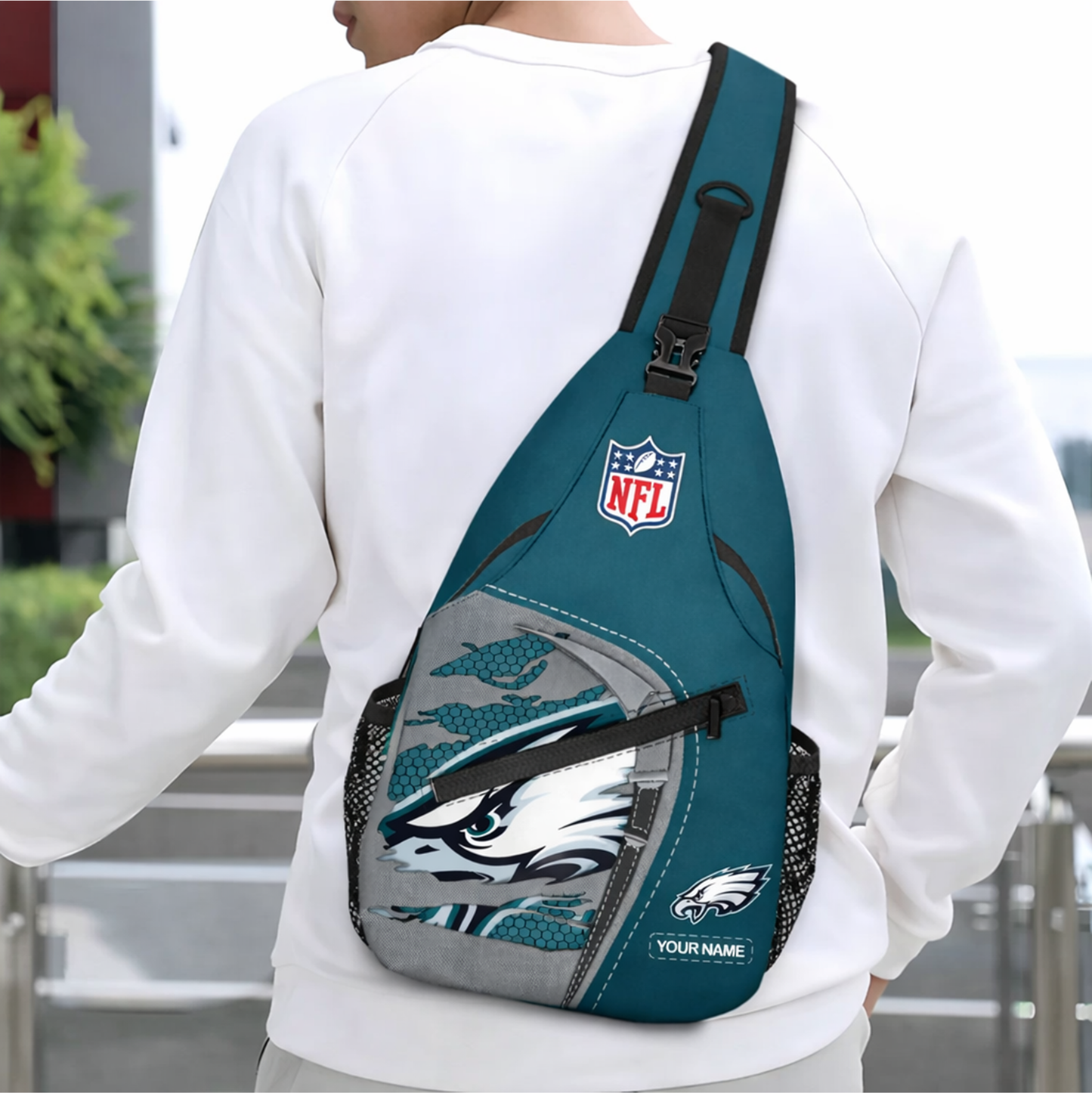 PREMIUM NFL X EAG New Style Sling Bag CUSTOME NAME LIMITED EDITIONS NDT VHM 240226