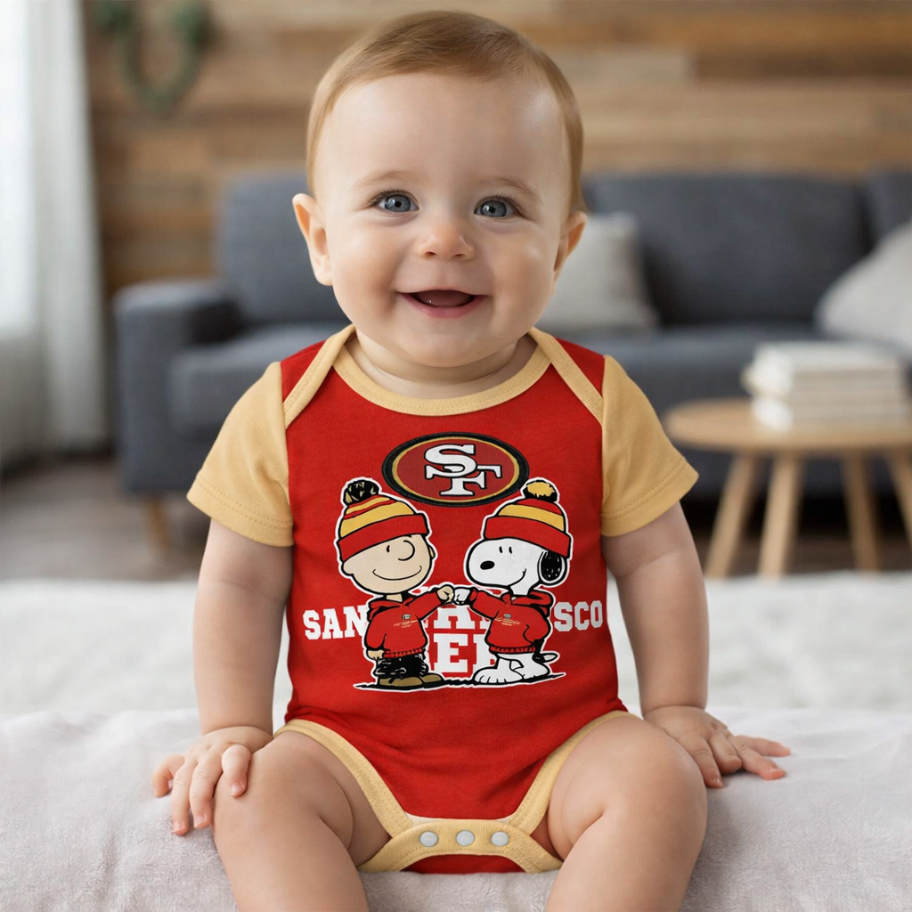 PREMIUM ?�?æ?�???�?? X SF49 New Baby Romper Custom Name For Kids NDT NTN 270226
