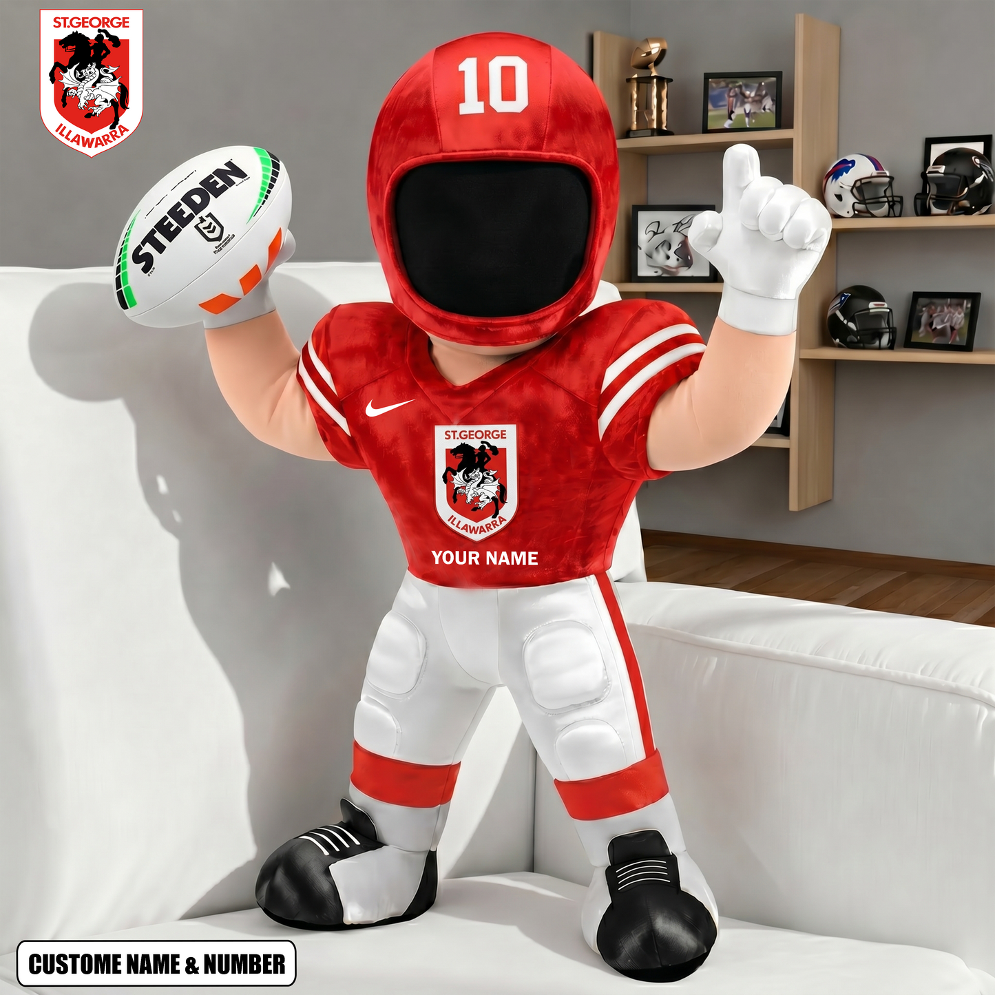 PREMUM NRL X SGID Players Custom Shape Pillow Gifts FOR FAN NDT VHM 260526