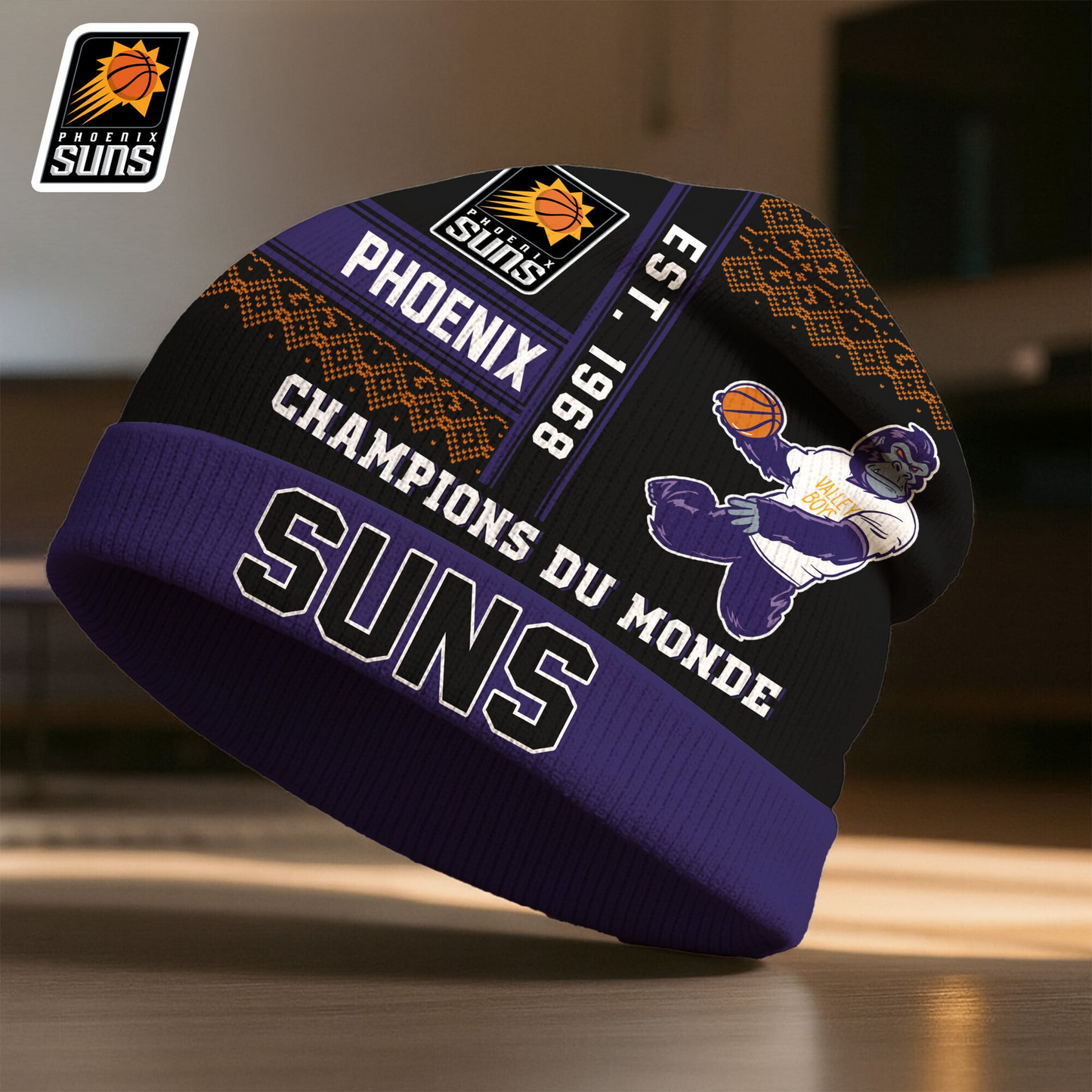 PS Premium NBA Champions Du Monde Beanie Hat DDT CTND