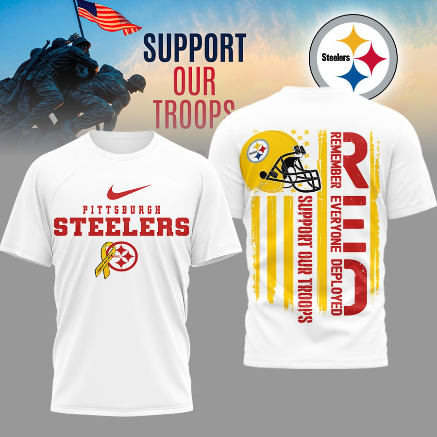 PS Premium NFL Support Our Troops T-shirt DDT 101125 HLPHUONG