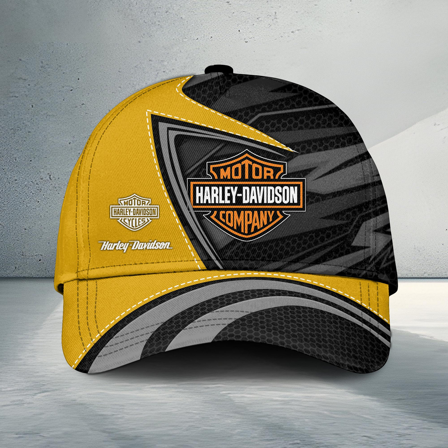 Premium HD Racing 3D Cap V1 DATND TANTD 290526 Yellow