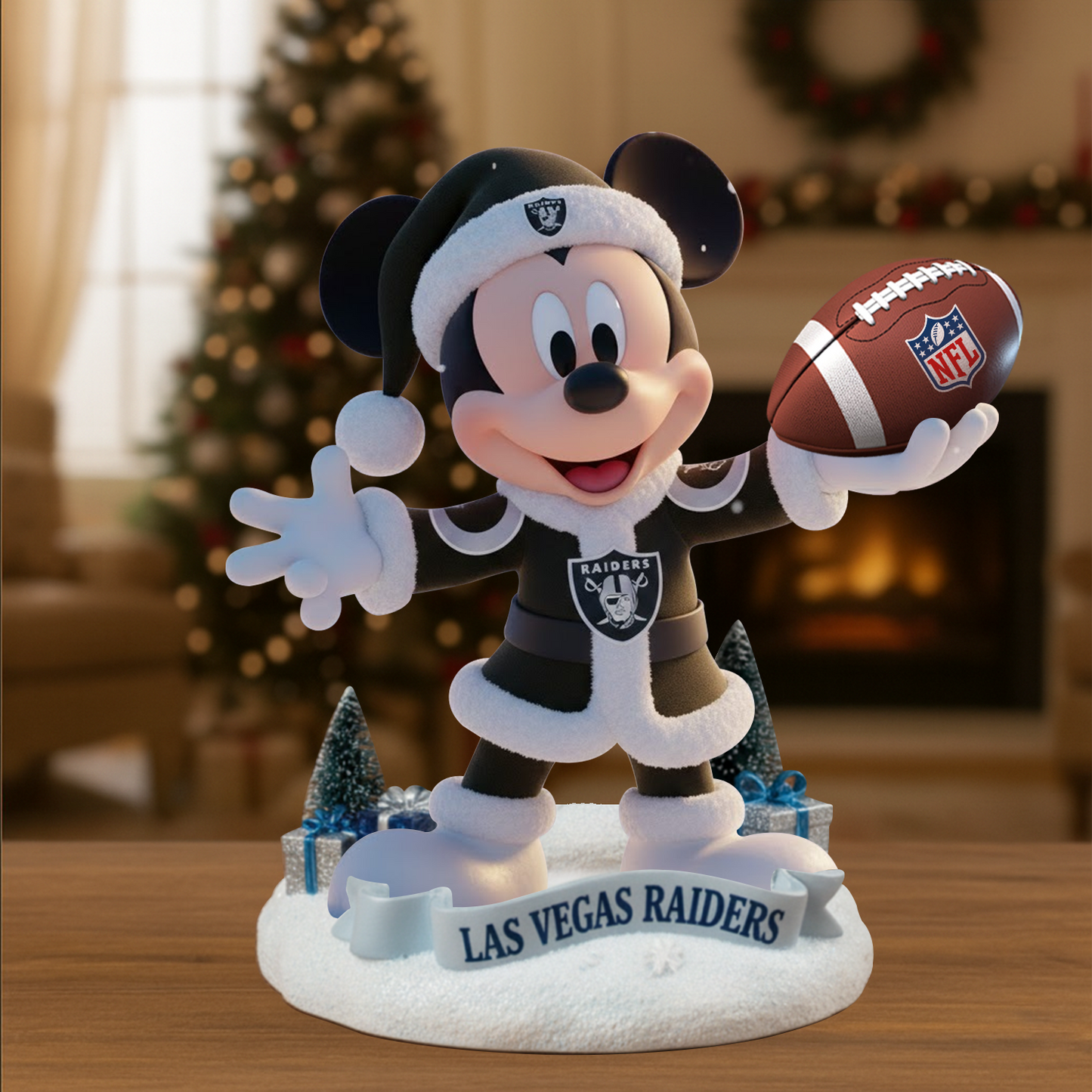 Premium NFL LVR x MIC Christmas Arcylic Plaque DATND TANTD