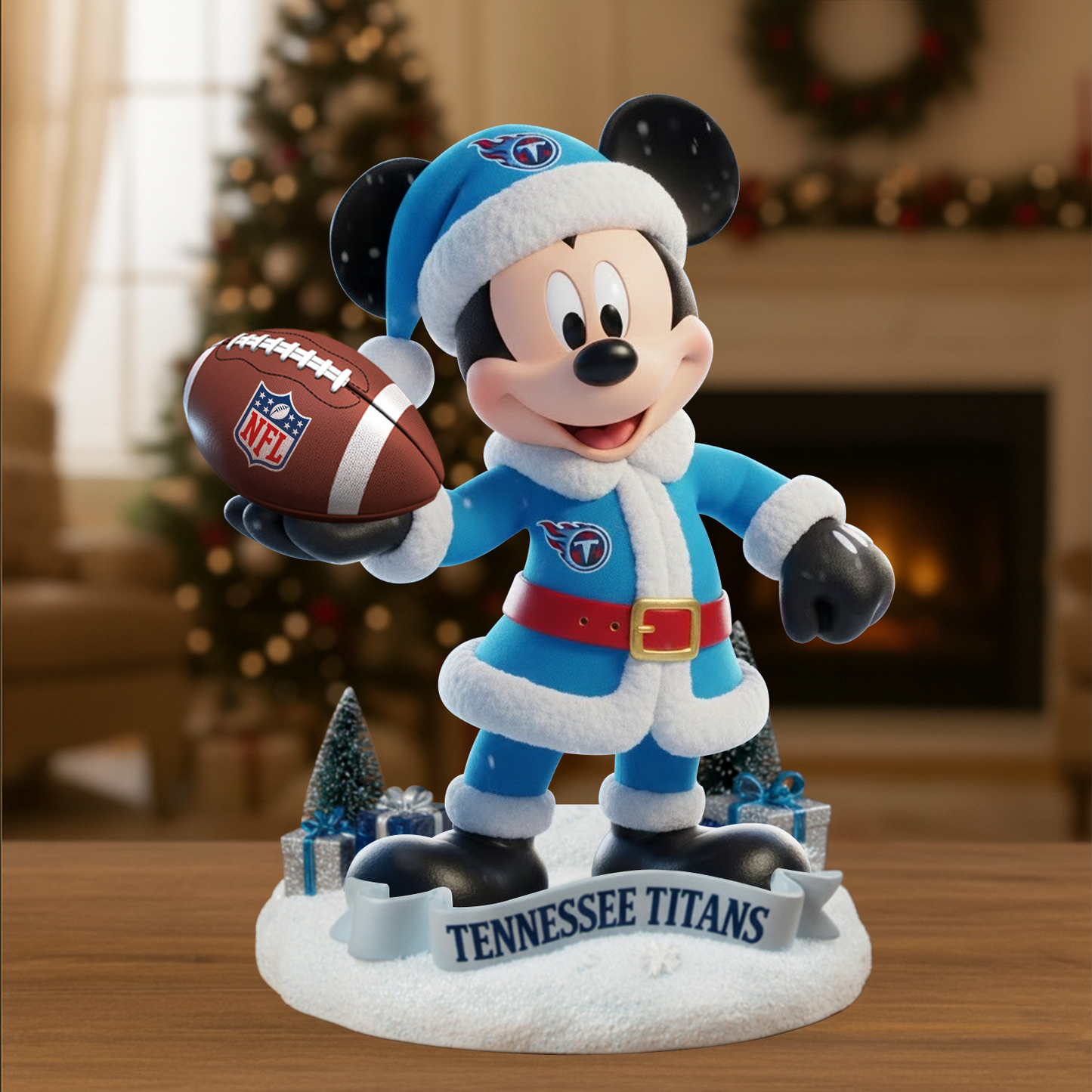 Premium NFL TEN x MIC Christmas Arcylic Plaque DATND TANTD