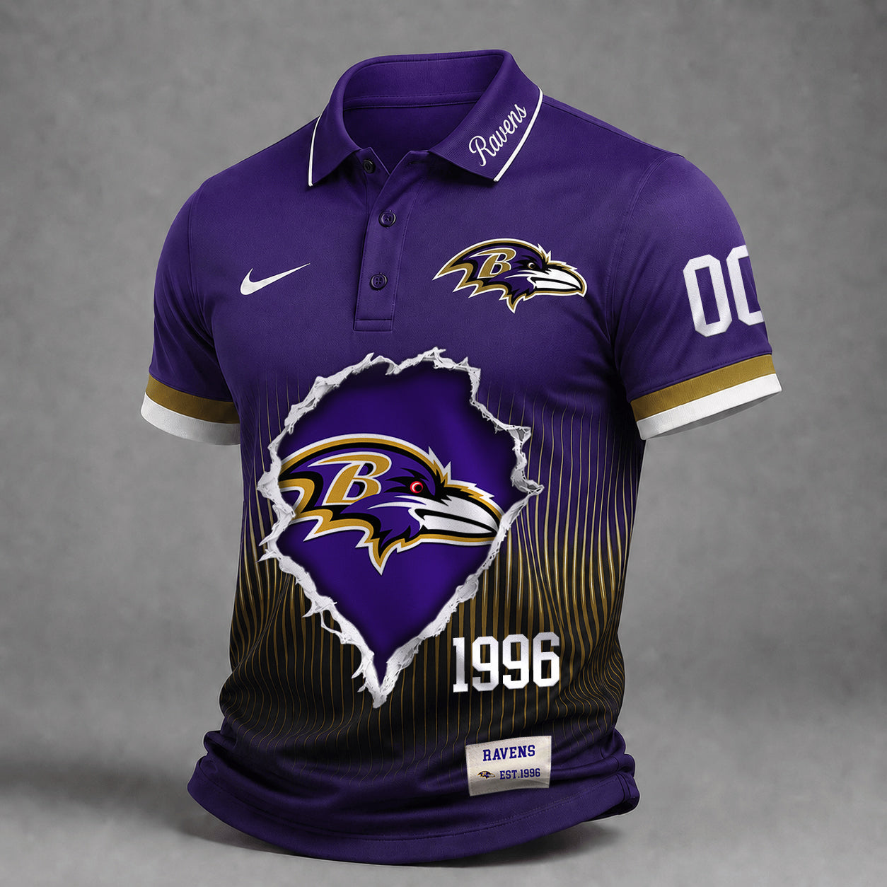 Premium NFL X BAL Performance Polo V3 Shirt FOR SUMMER HOLIDAY 120626