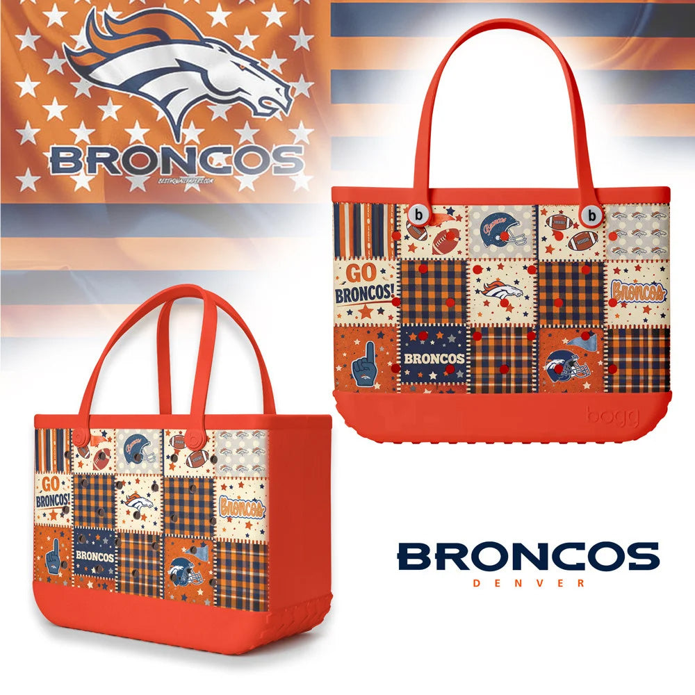 Premium NFL X BD Patchwork Design Beach Tote Bag NDT NTN