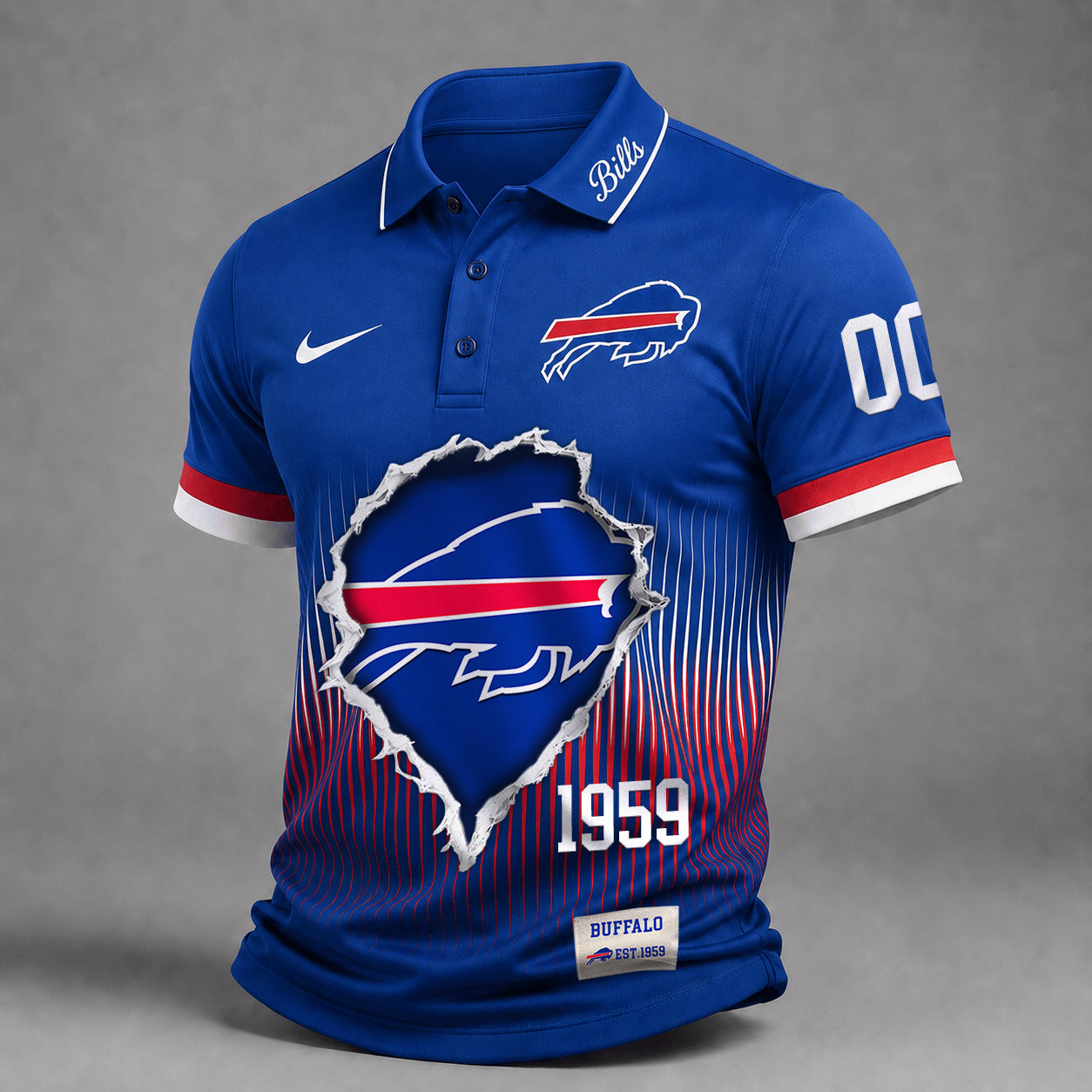 Premium NFL X BUF Performance Polo V3 Shirt FOR SUMMER HOLIDAY 120626