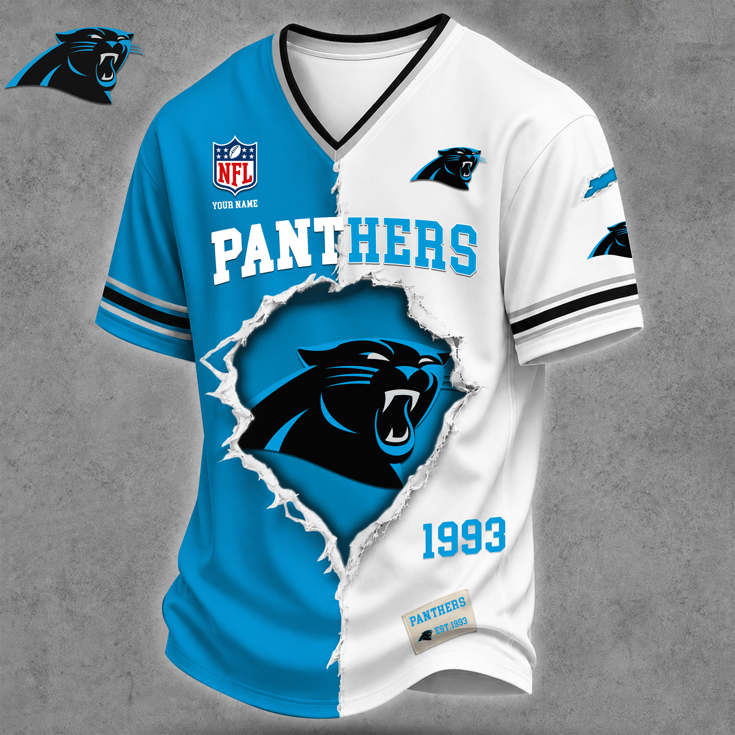 Premium NFL X CP Game Day Streetwear V-neck Shirt NDT VHM 040626