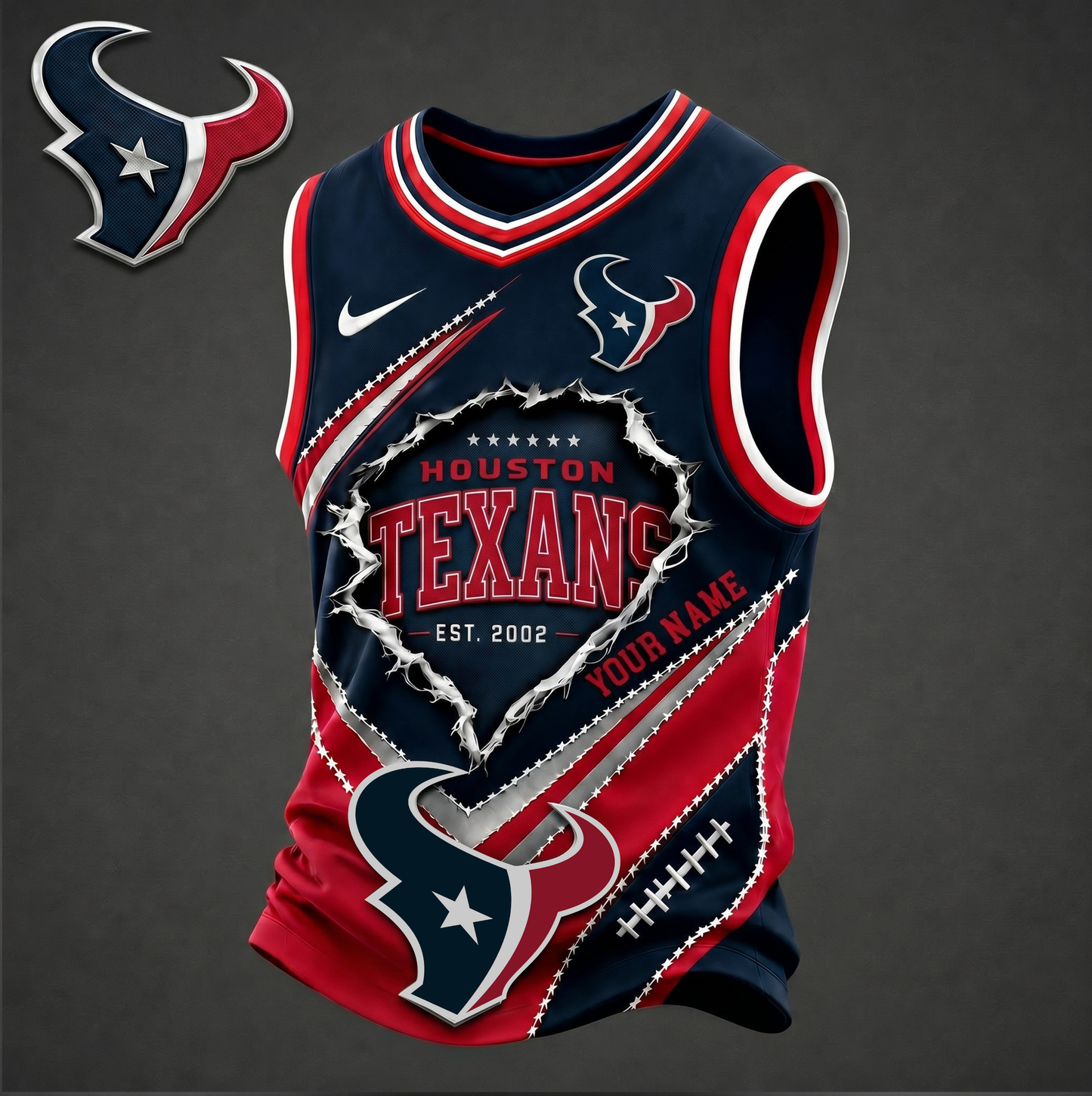 Premium NFL X HT Game Day V-neck Tank Top Shirt FOR SUMMER HOLIDAY NDT VHM 050626