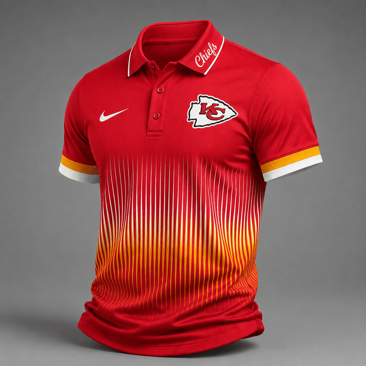 Premium NFL X KC Performance Polo Shirt FOR SUMMER HOLIDAY 110626