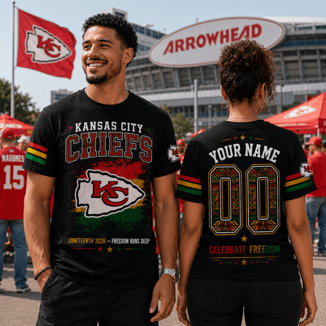 Premium NFL X KCC Juneteenth 2026 Shirt Personalized Gift For Fan NDT VHM 090626