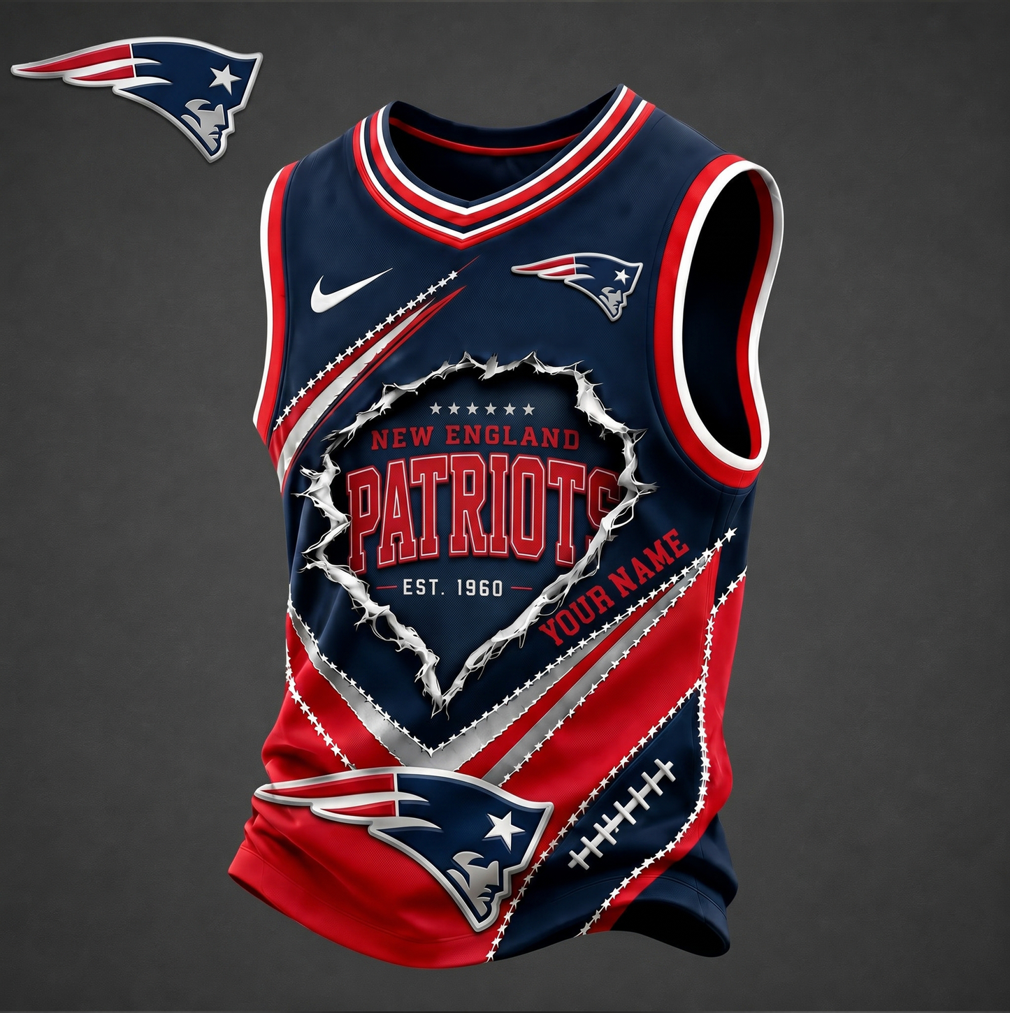 Premium NFL X NEP Game Day V-neck Tank Top Shirt FOR SUMMER HOLIDAY NDT VHM 050626