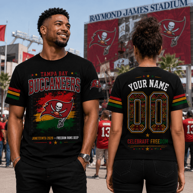Premium NFL X TBB Juneteenth 2026 Shirt Personalized Gift For Fan NDT VHM 090626