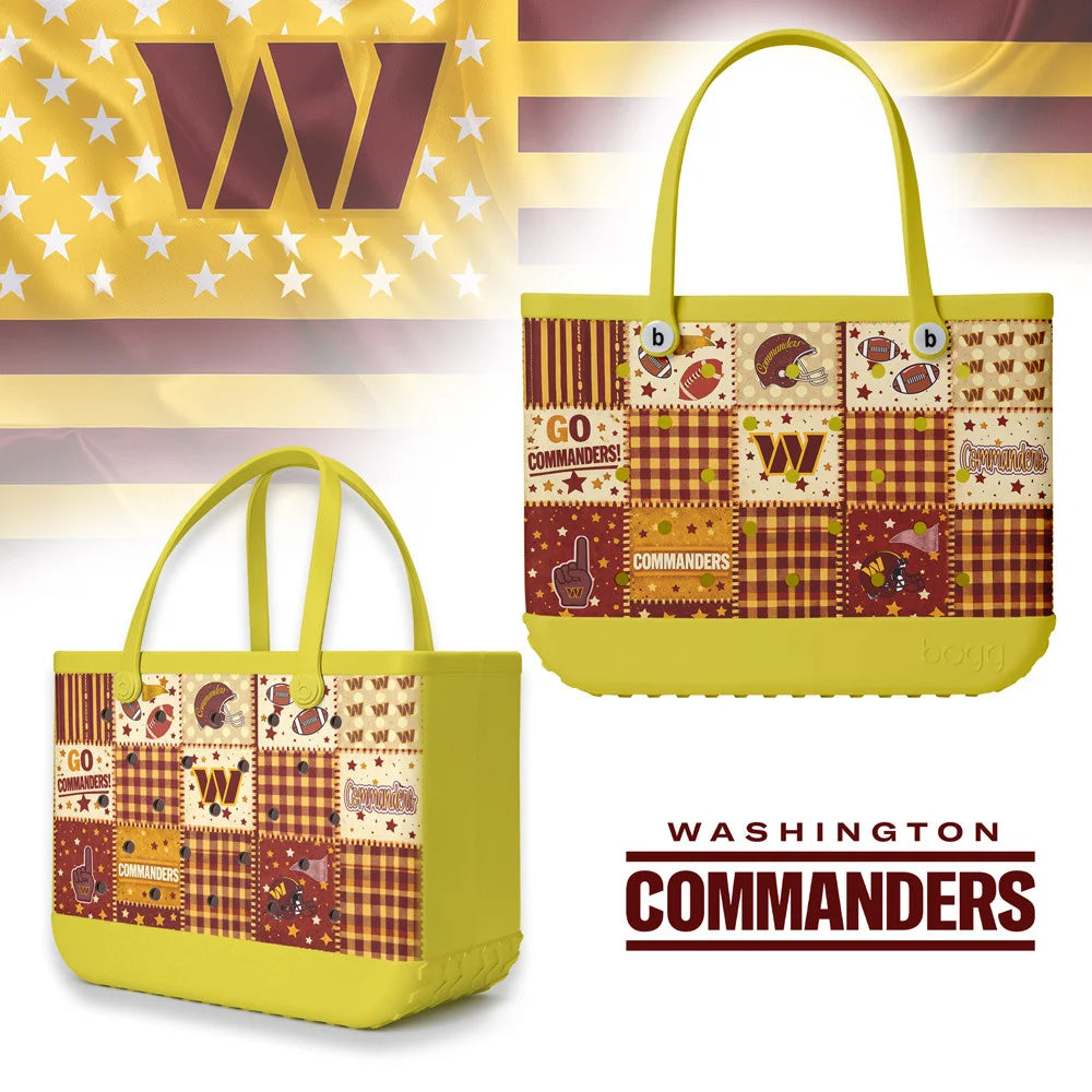 Premium NFL X WC Patchwork Design Beach Tote Bag NDT NTN