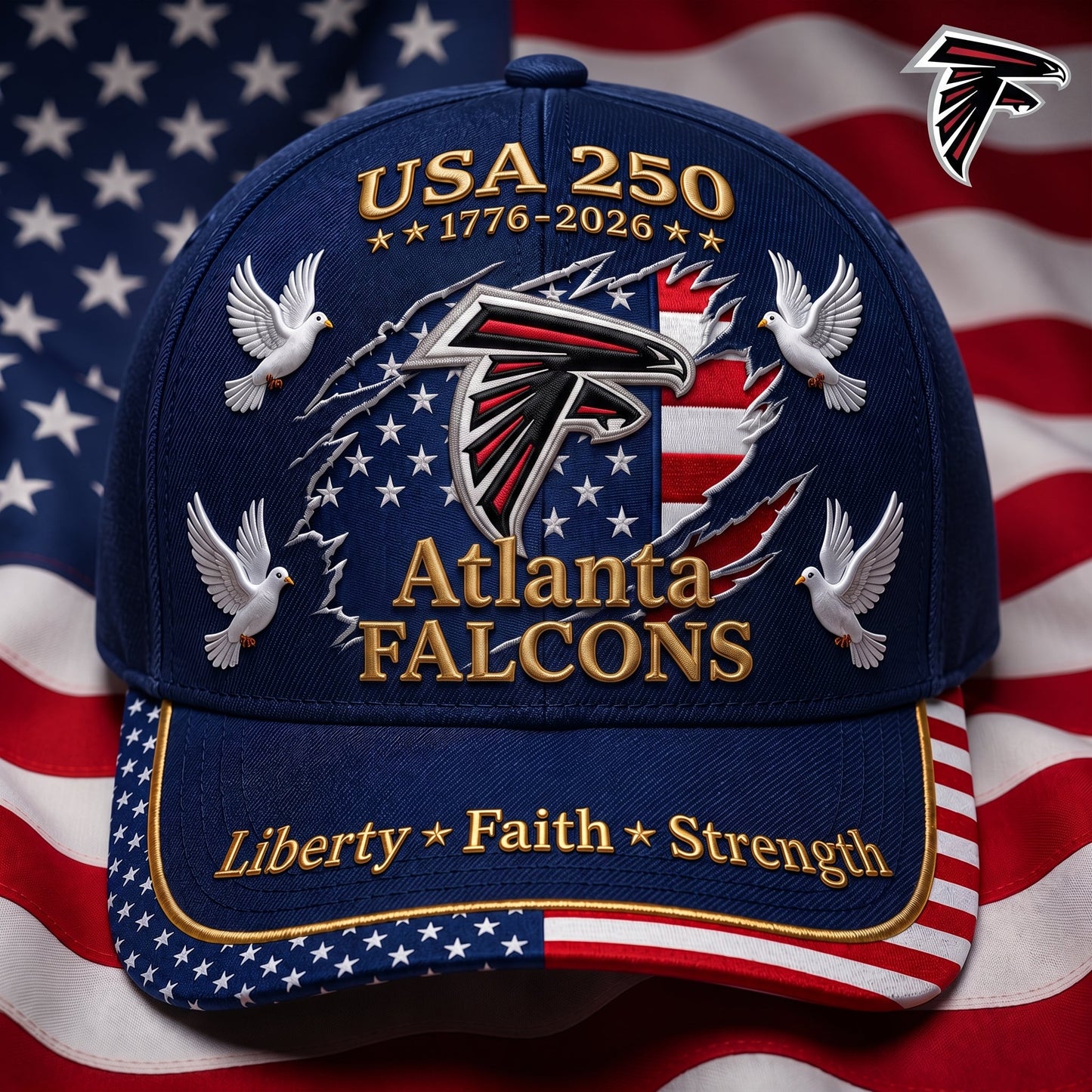 Premium NFL x AF 250 Years Anniversary Of Freedom Cap V2 260626