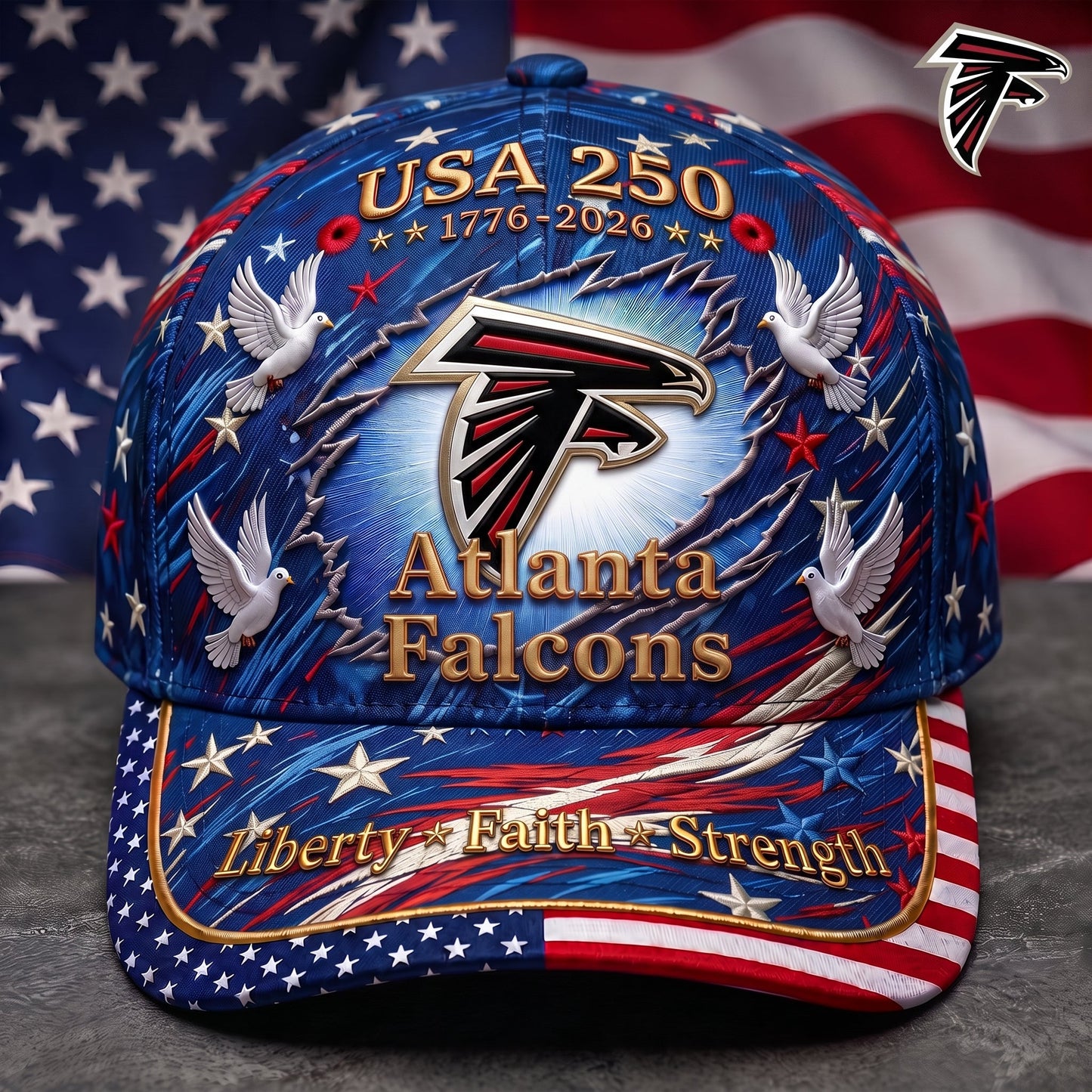 Premium NFL x AF 250 Years Anniversary Of Freedom Cap V4 260626