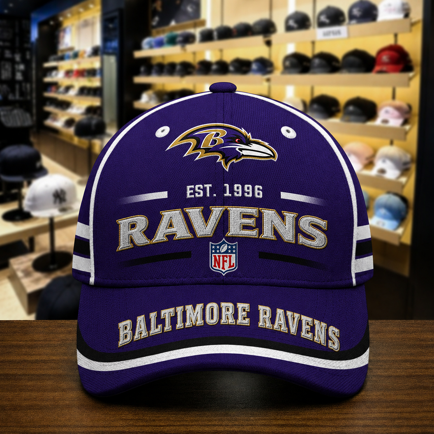 Premium NFL x BAL Cap For Fan 230626