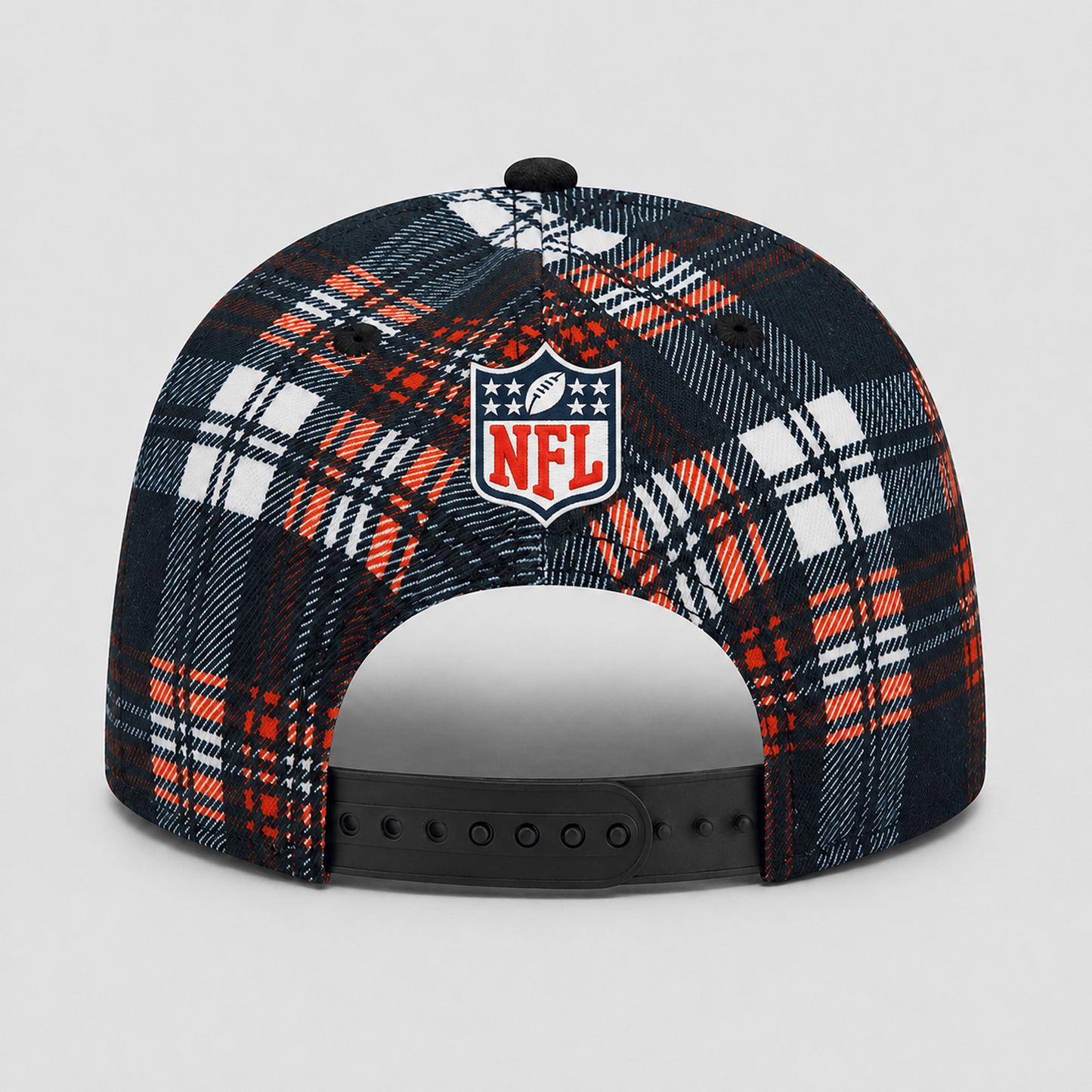 Premium NFL x CIN Plaid Game Day Style cap