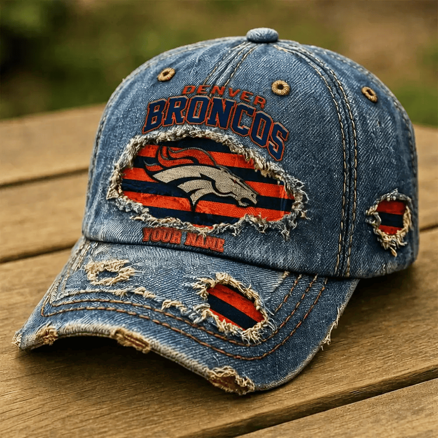 Premium NFL x DEN Denim Washed Cap New Style DATND TANTD 280526