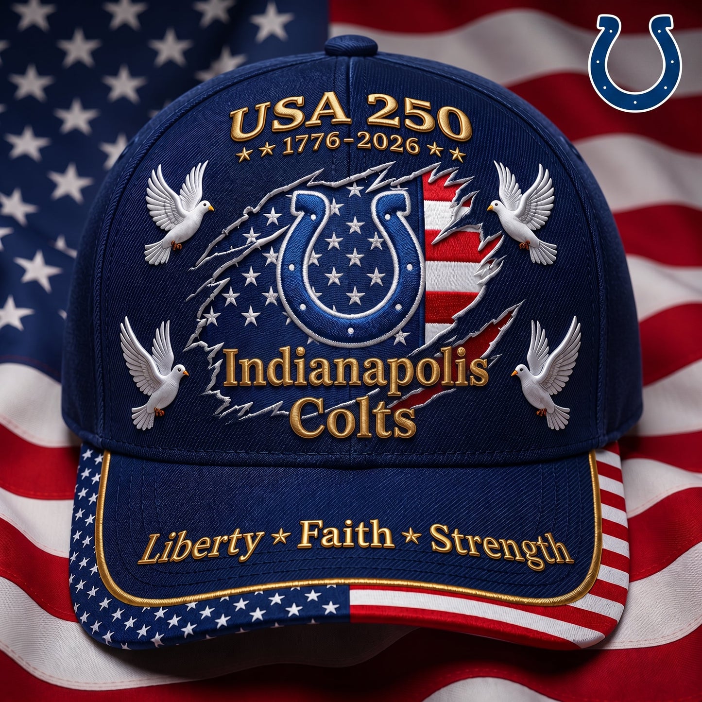 Premium NFL x IC 250 Years Anniversary Of Freedom Cap V2 260626