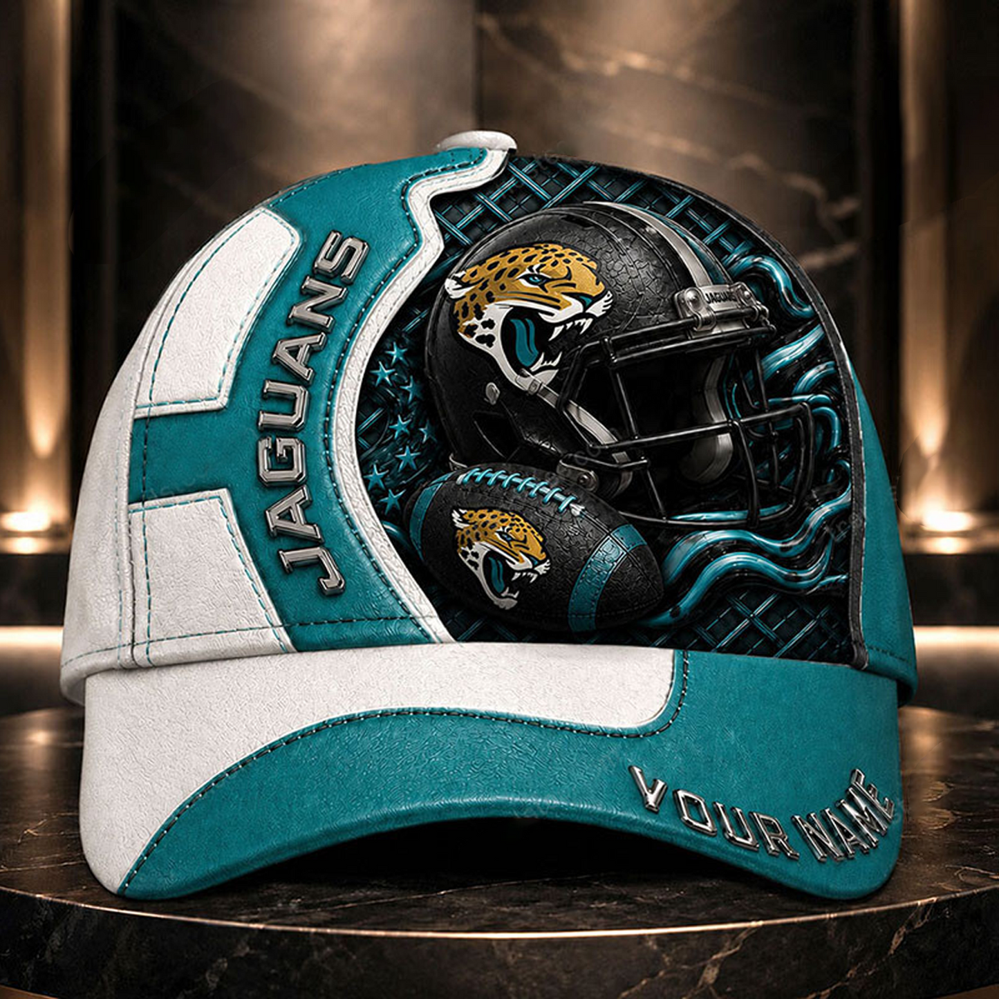 Premium NFL x JAX 3D Custom Cap DATND TANTD 280526