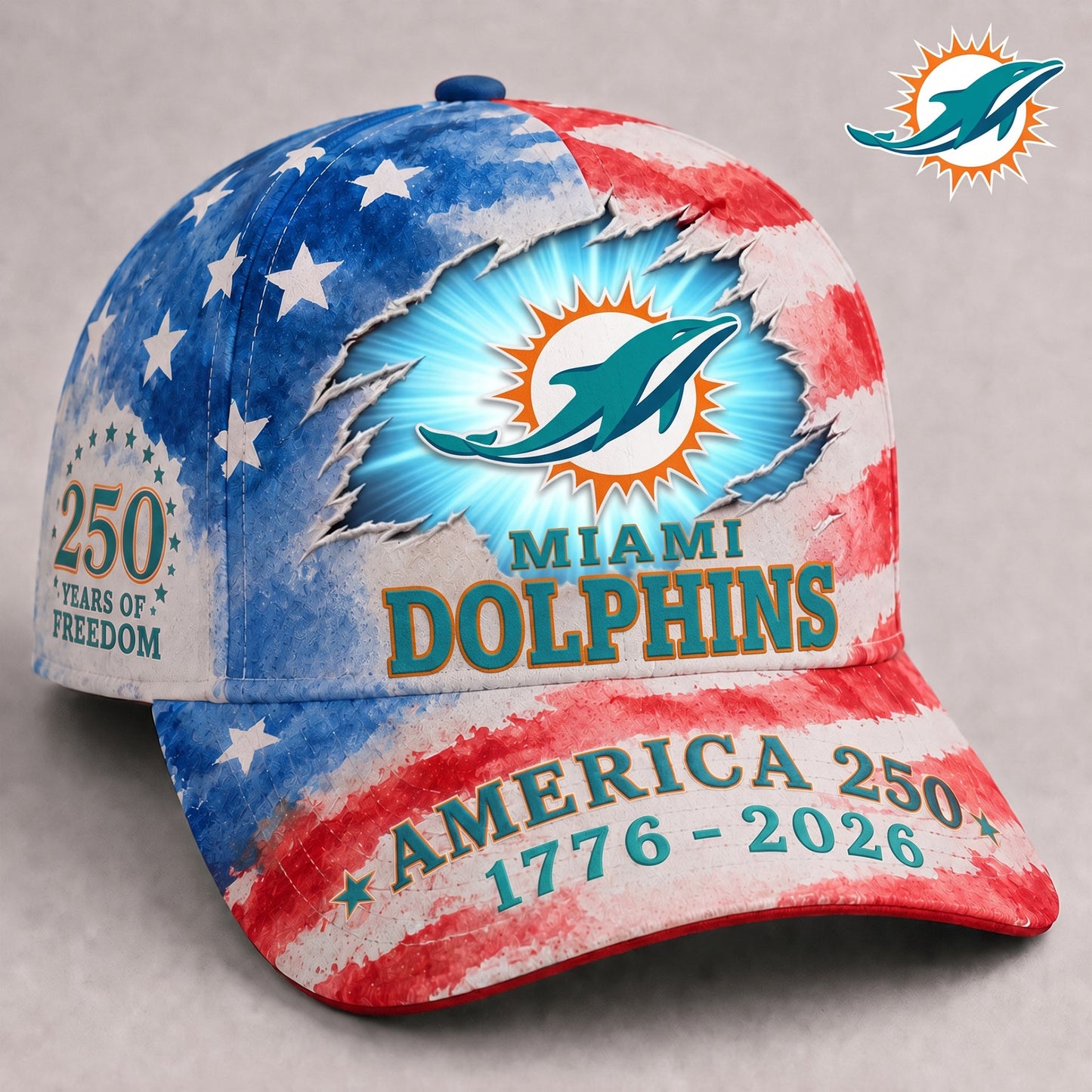Premium NFL x MIA EXCLUSIVE 250 Years Anniversary Of Freedom Cap 270626
