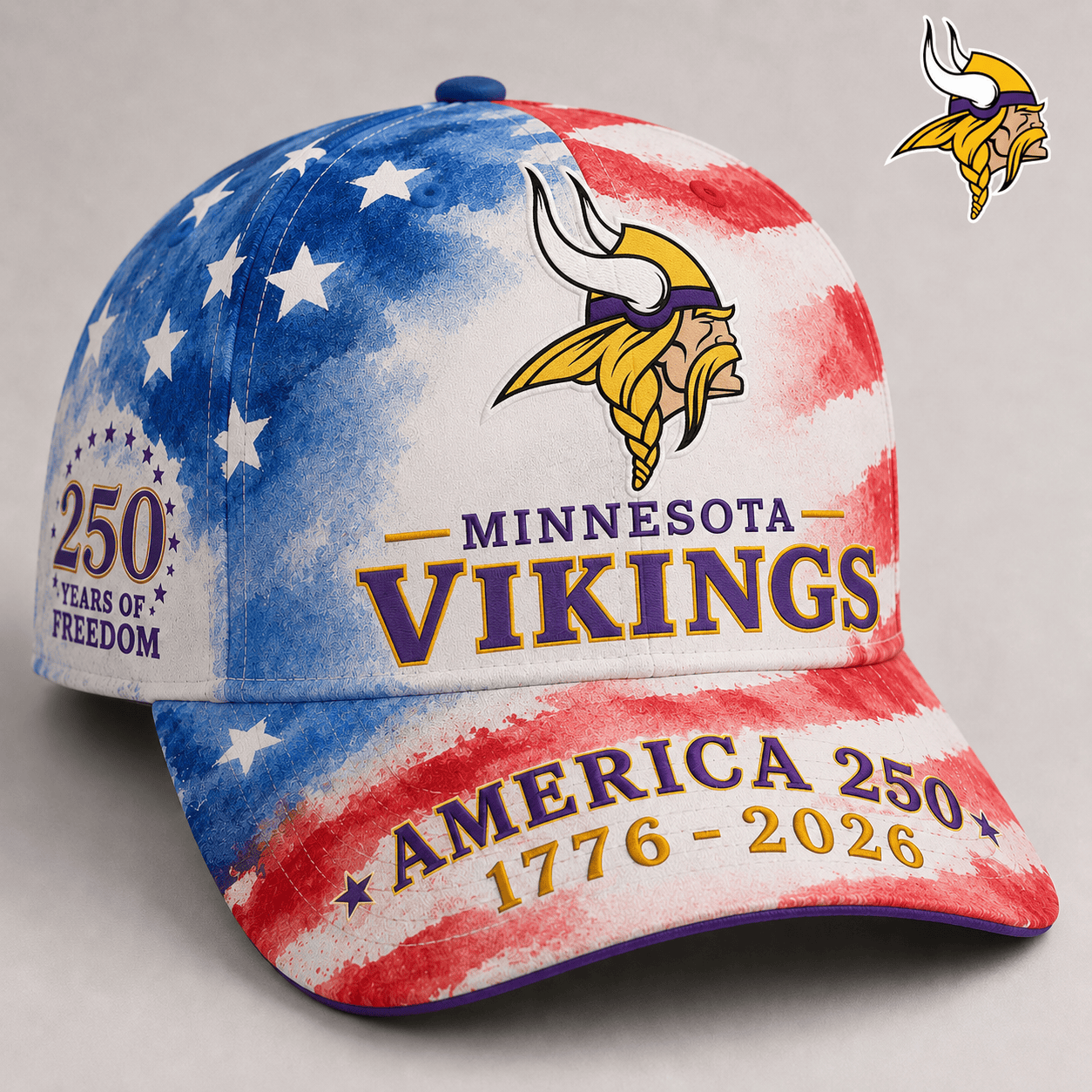 Premium NFL x MIN 250 Years Of Freedom Cap 110626