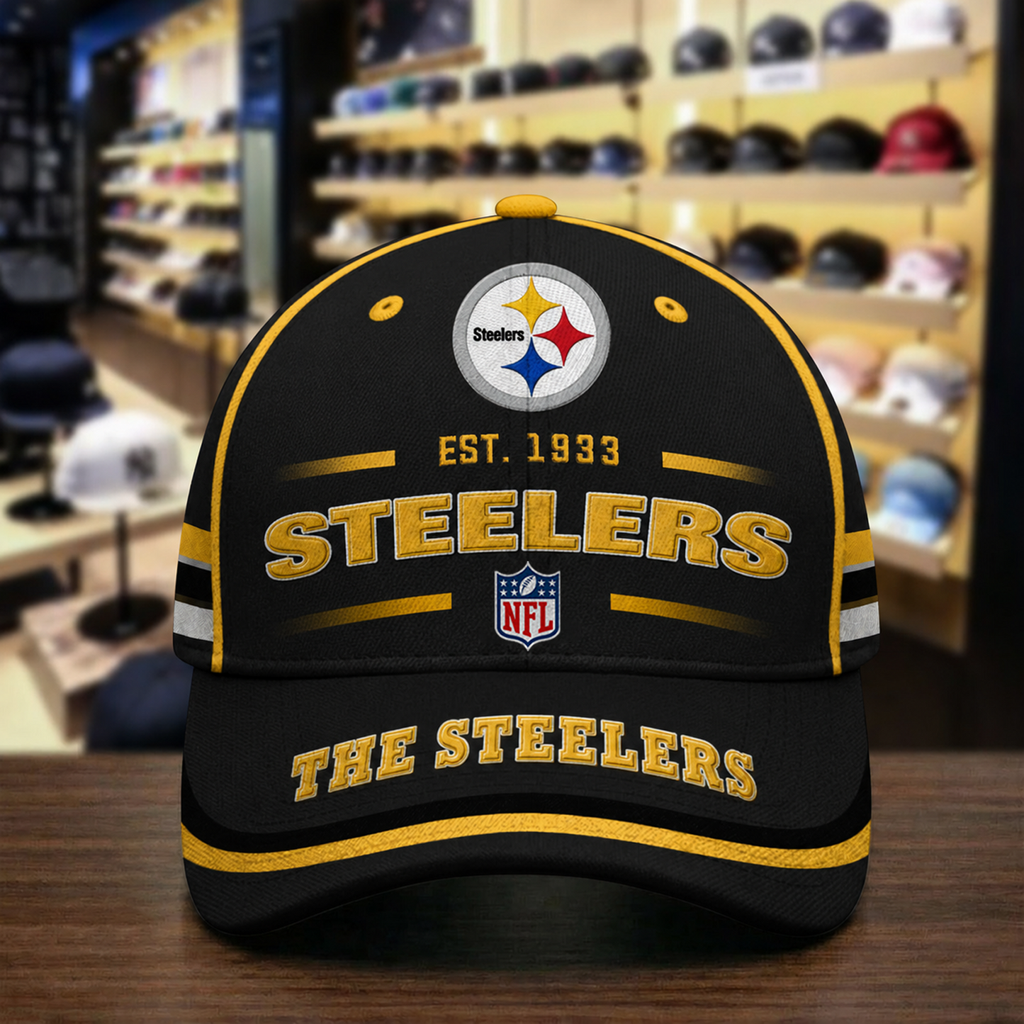 Premium NFL x PIT Cap For Fan 230626