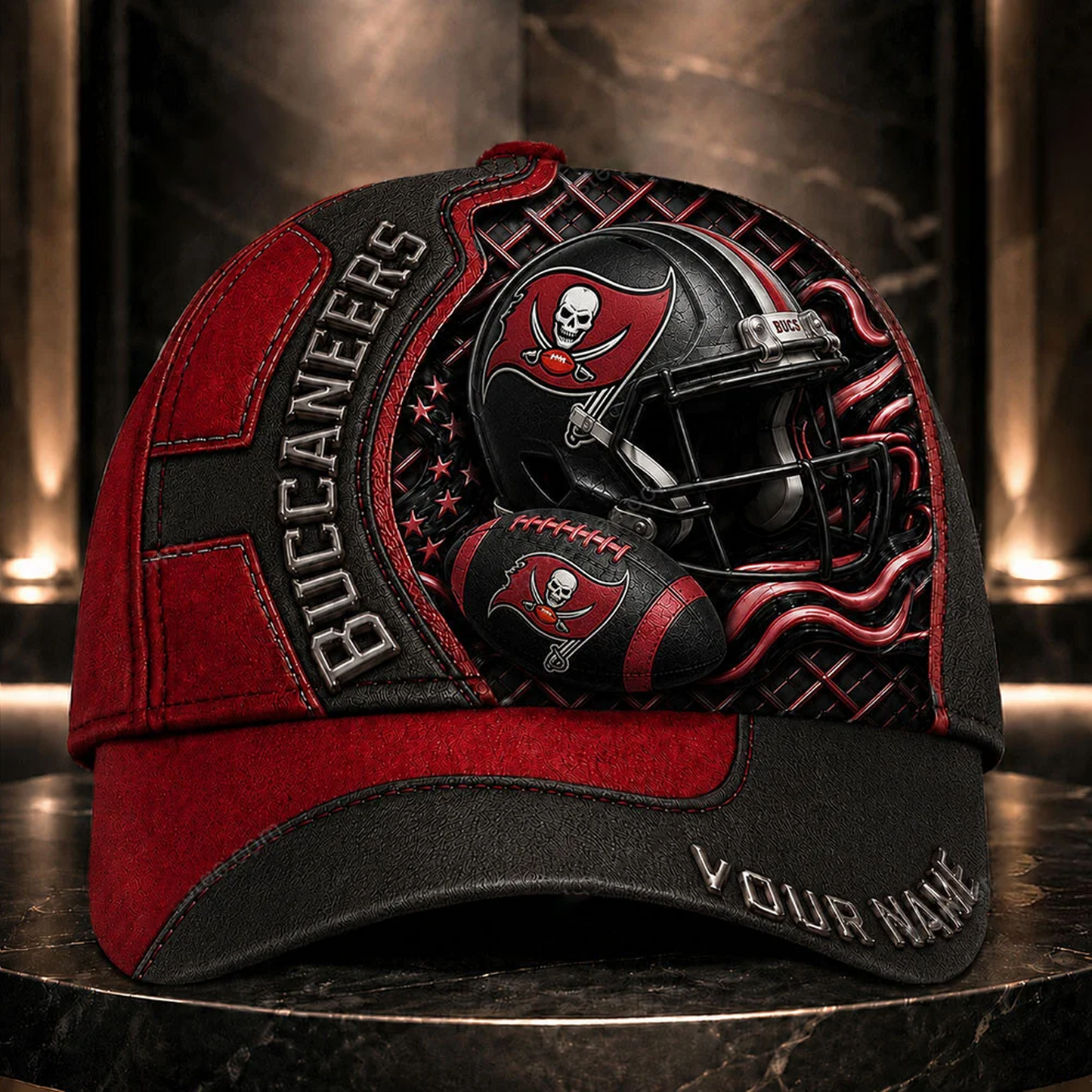 Premium NFL x TB 3D Custom Cap DATND TANTD 280526