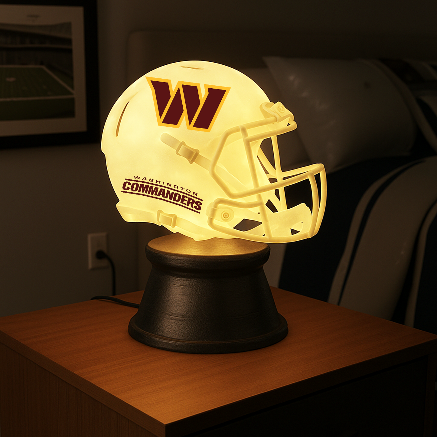Premium NFL x WAS LED Helmet Night Light DATND TANTD