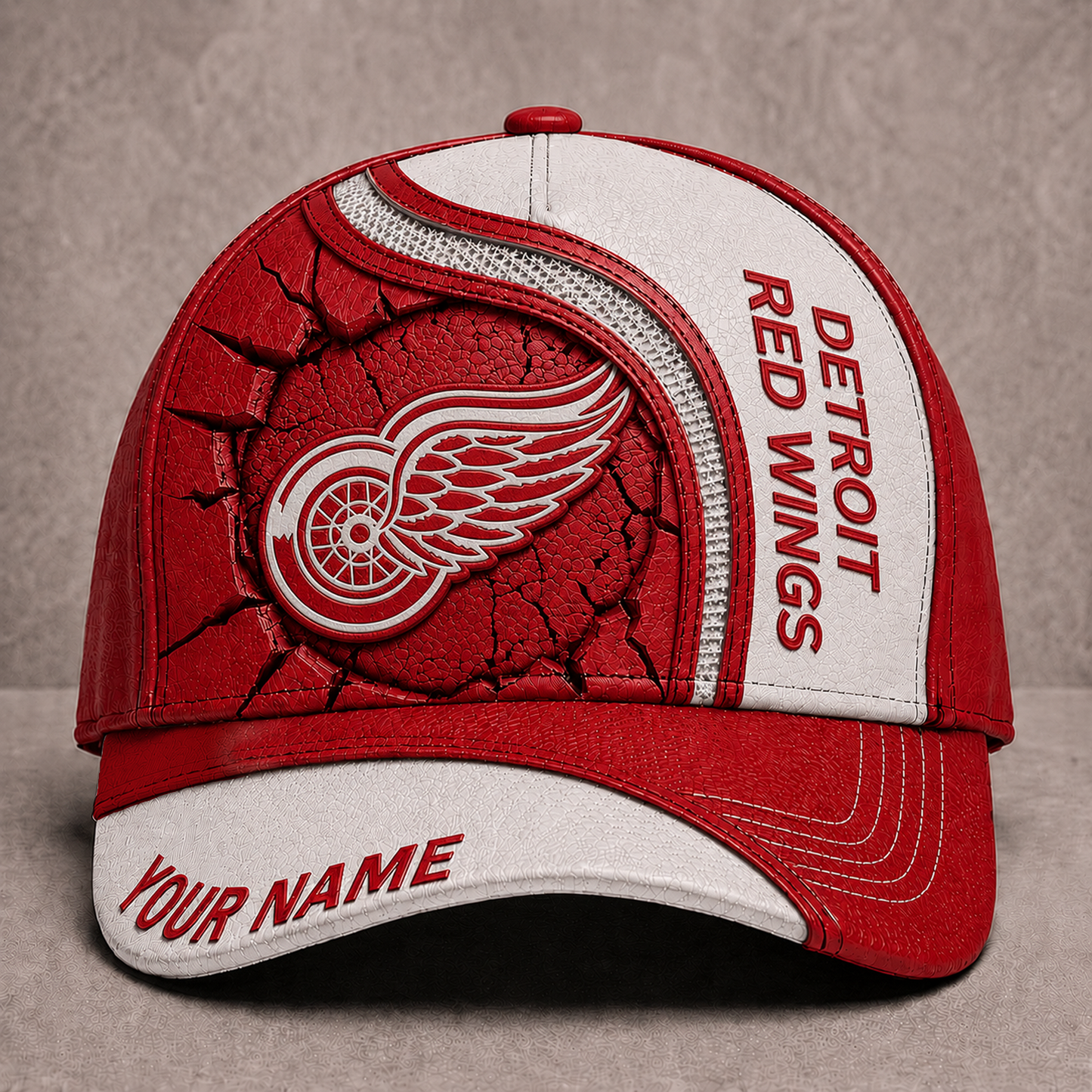 Premium NHL x DET 3D Cap DATND TANTD 250526